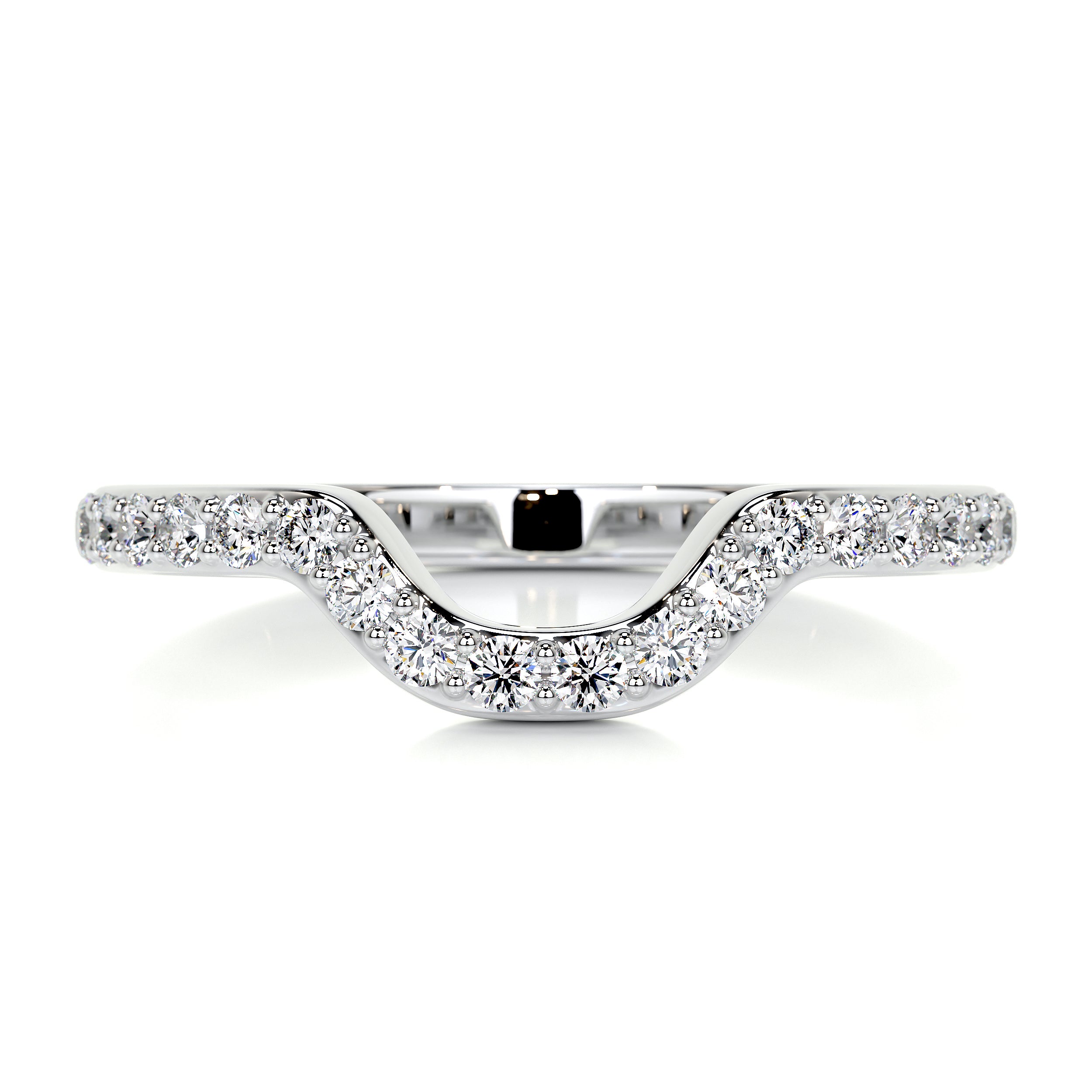 Nina Diamond Wedding Ring (0.2 Carat) -Platinum