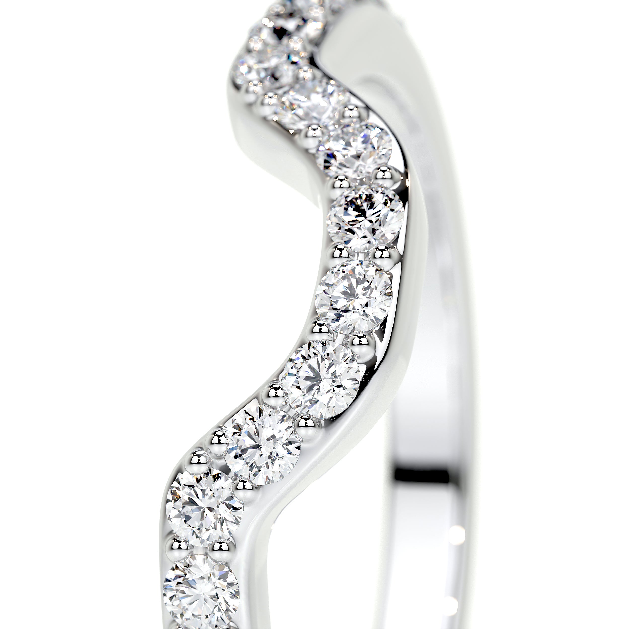 Nina Lab Grown Diamond Wedding Ring (0.2 Carat) -Platinum