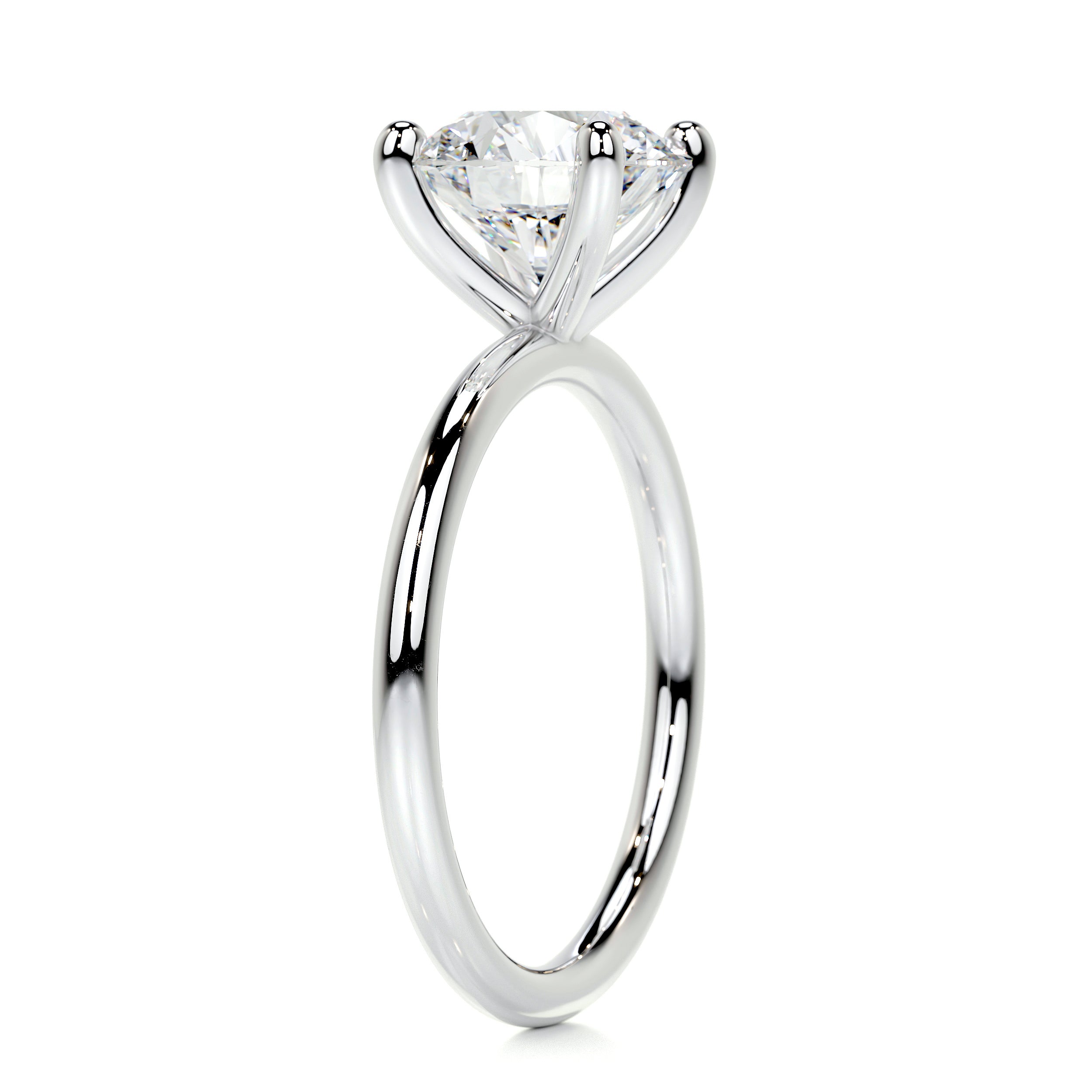 Eloise Diamond Engagement Ring -14K White Gold