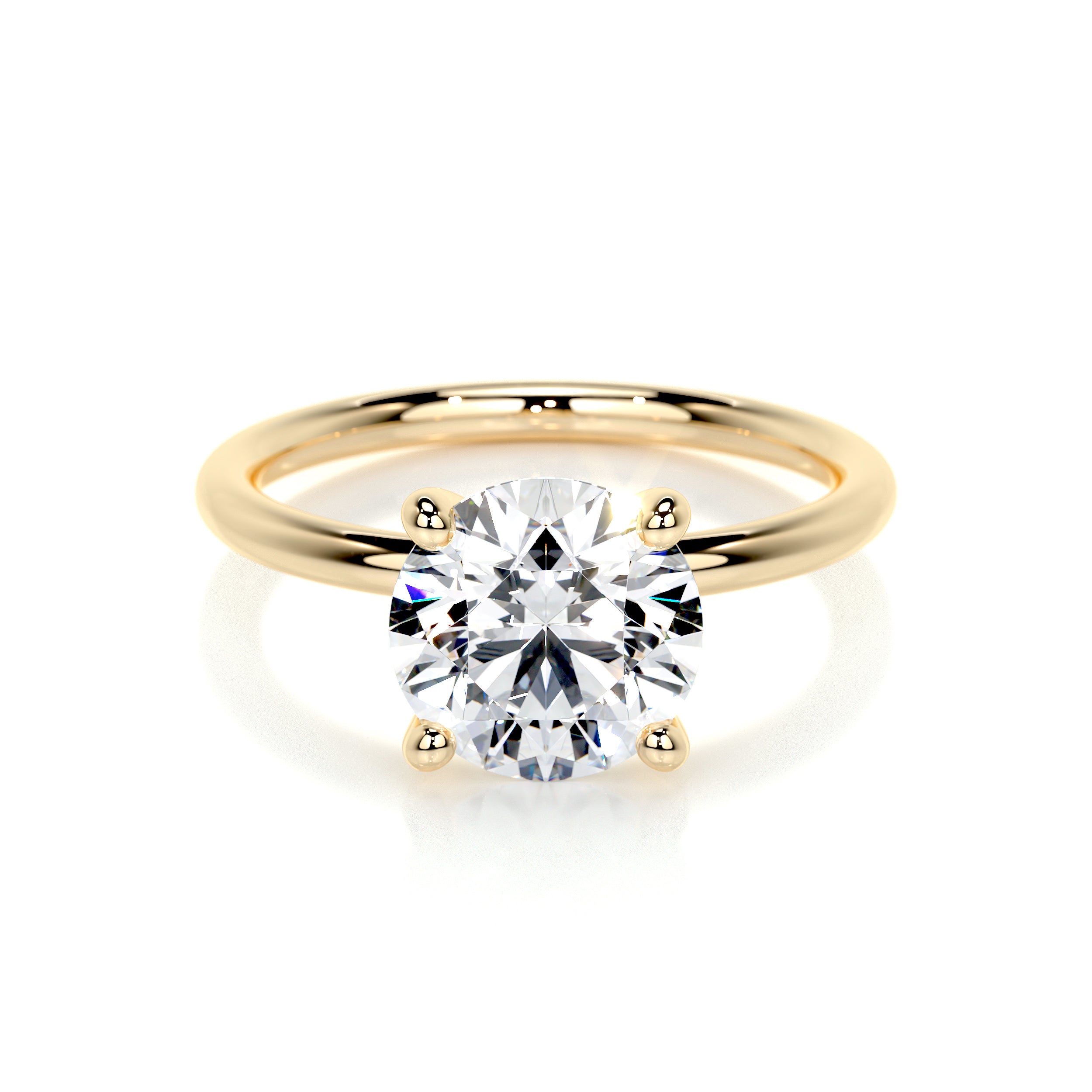 Eloise Lab Grown Diamond Ring -18K Yellow Gold