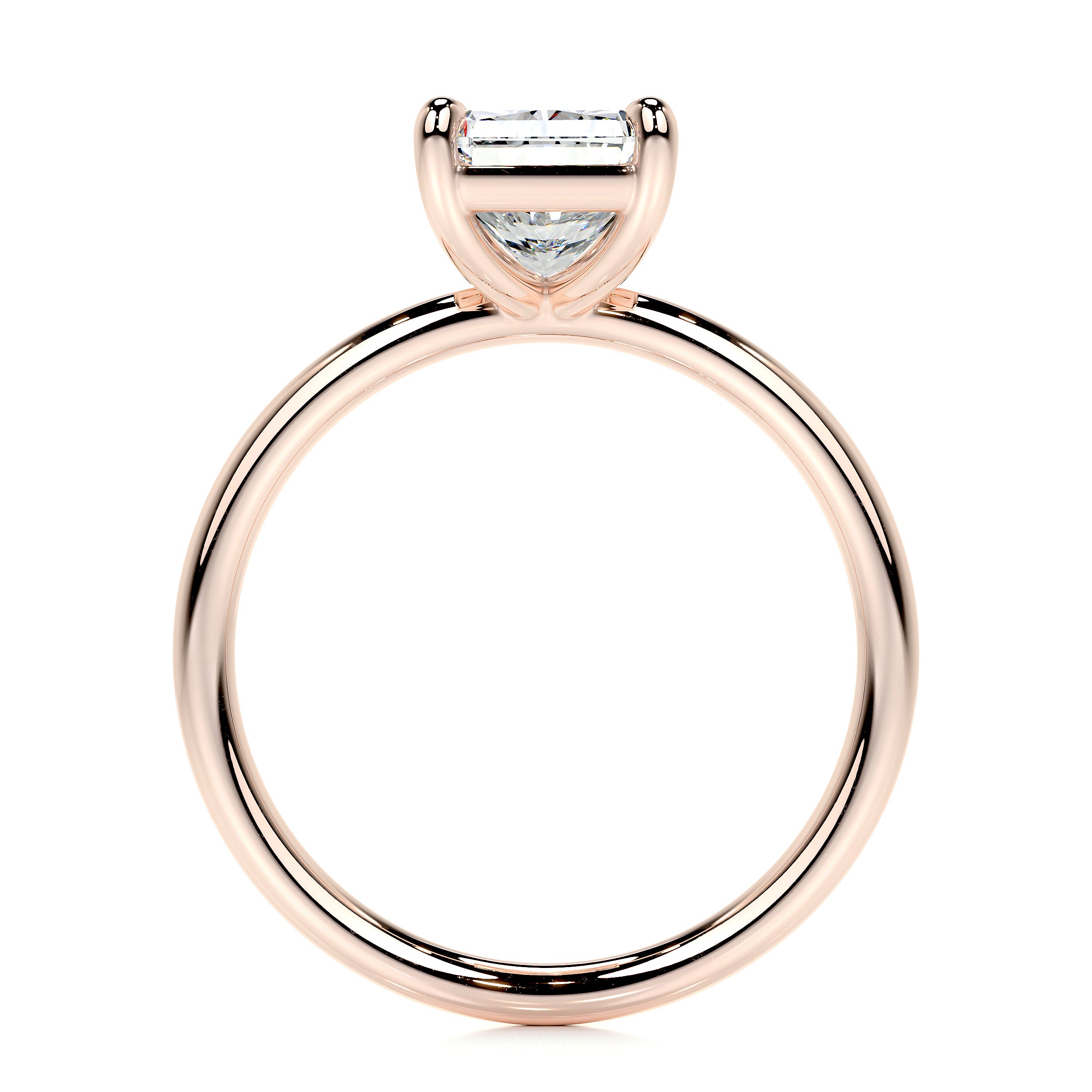Harper Lab Grown Diamond Ring -14K Rose Gold