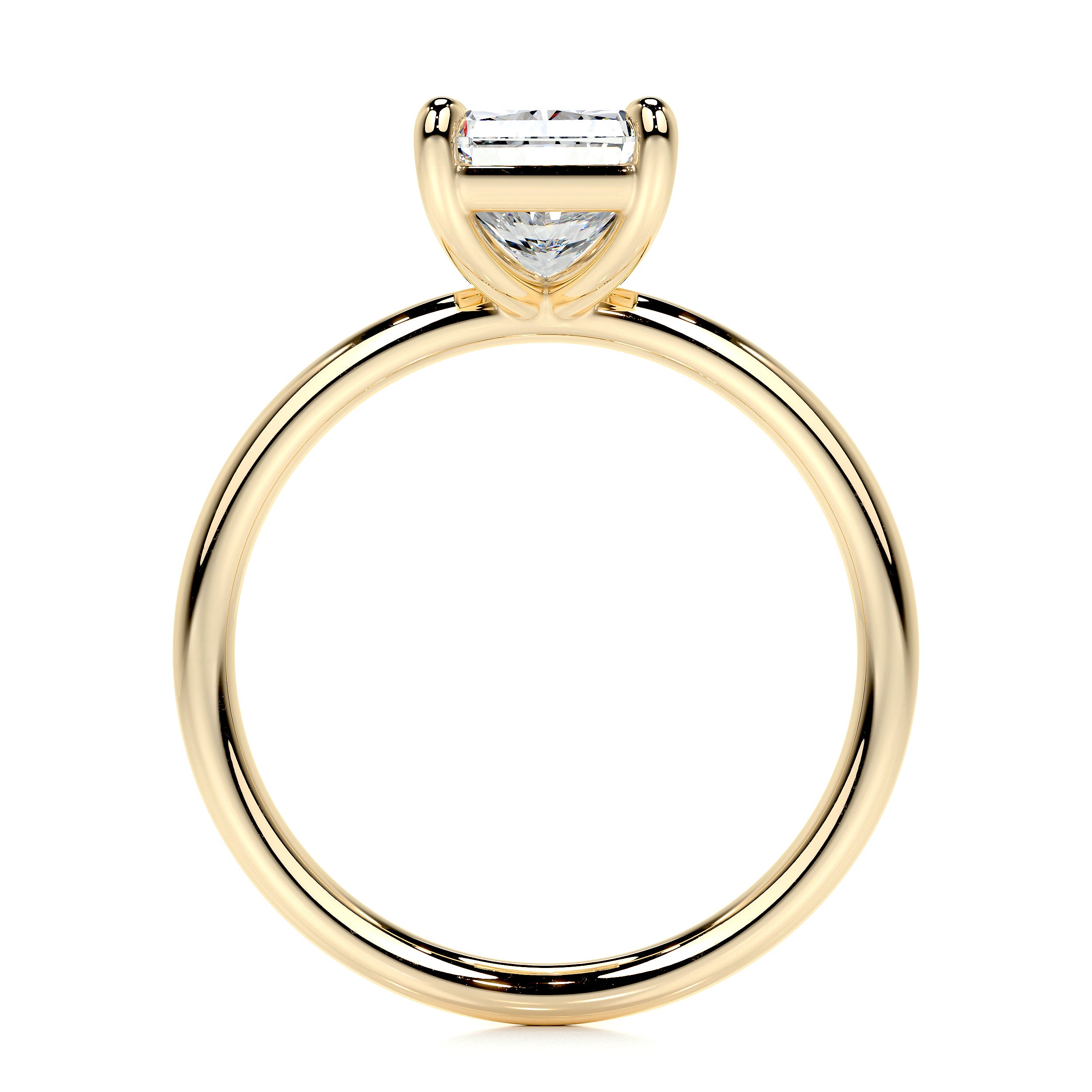 Harper Lab Grown Diamond Ring -18K Yellow Gold