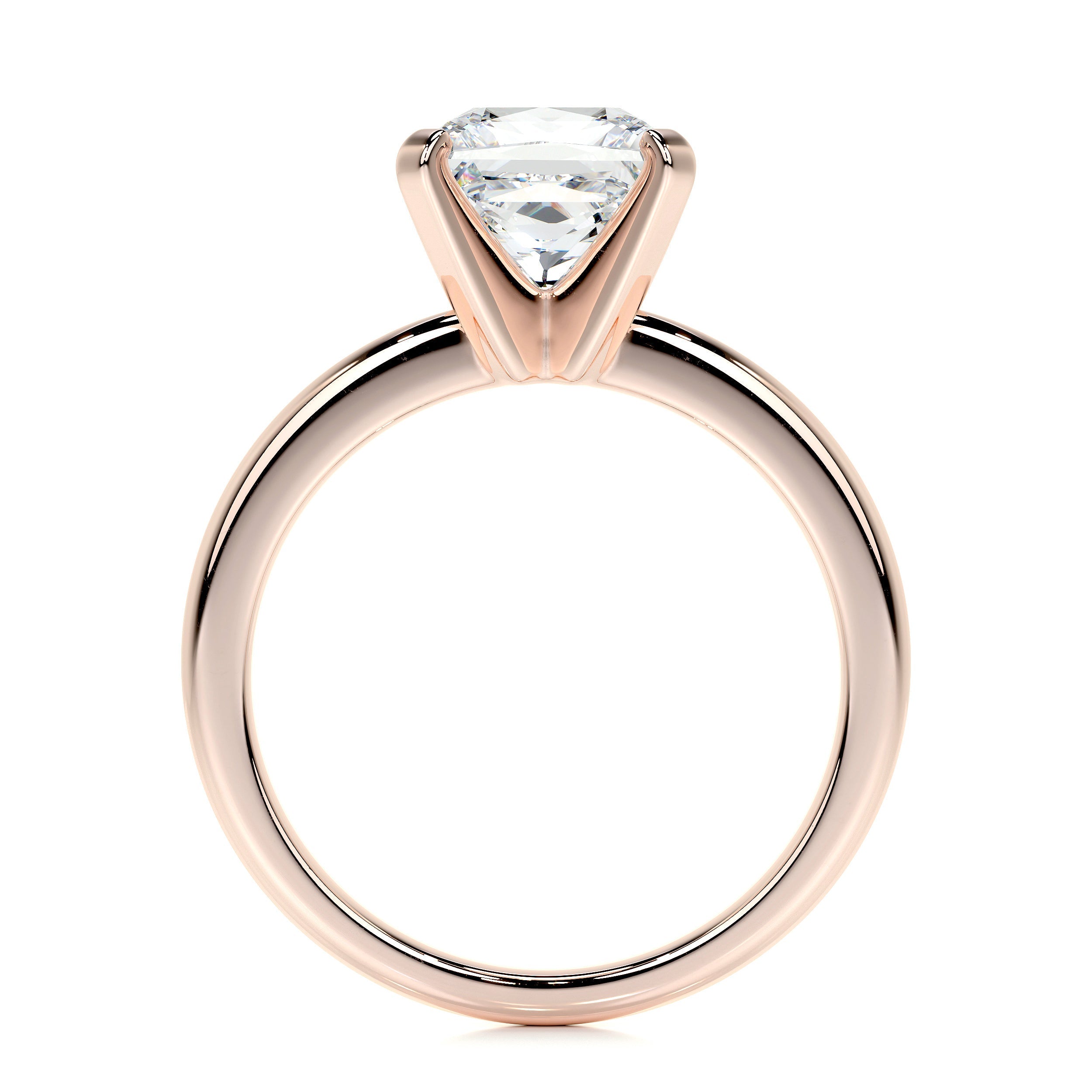 Isabelle Lab Grown Diamond Ring (2 Carat) -14K Rose Gold