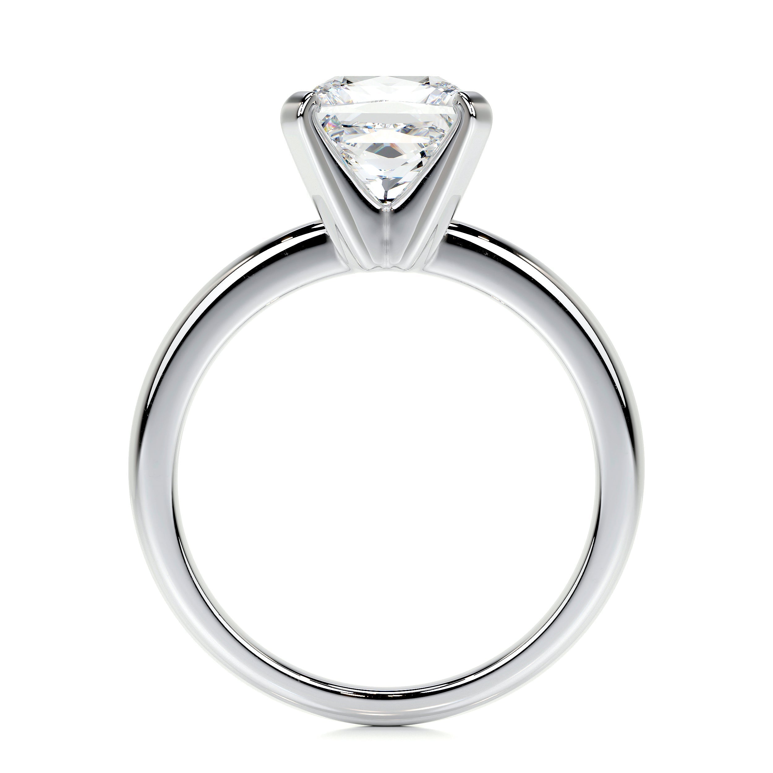 Isabelle Lab Grown Diamond Ring   (2 Carat) -18K White Gold