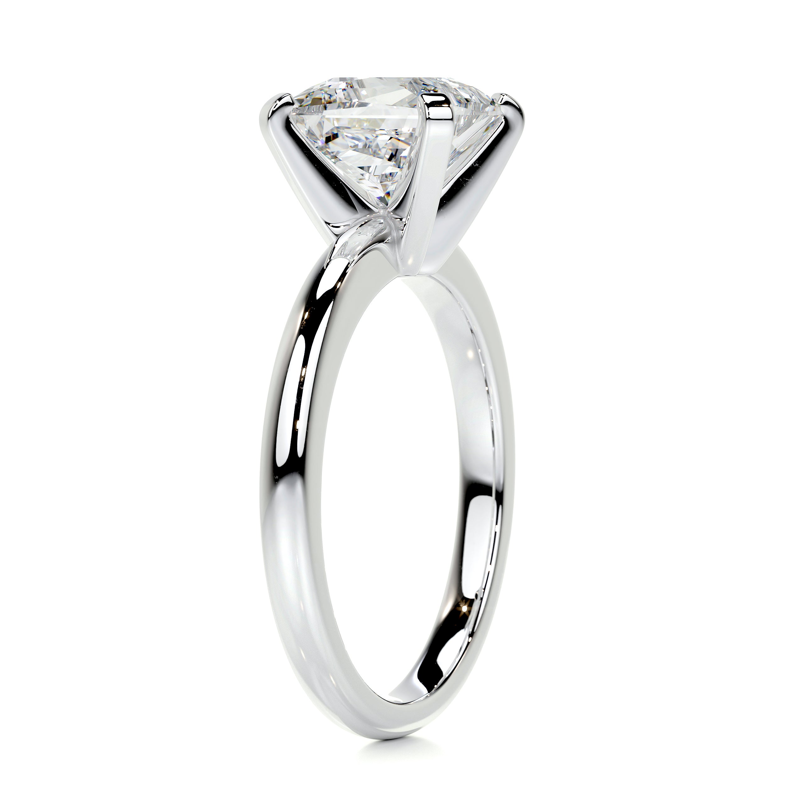 Isabelle Diamond Engagement Ring -14K White Gold