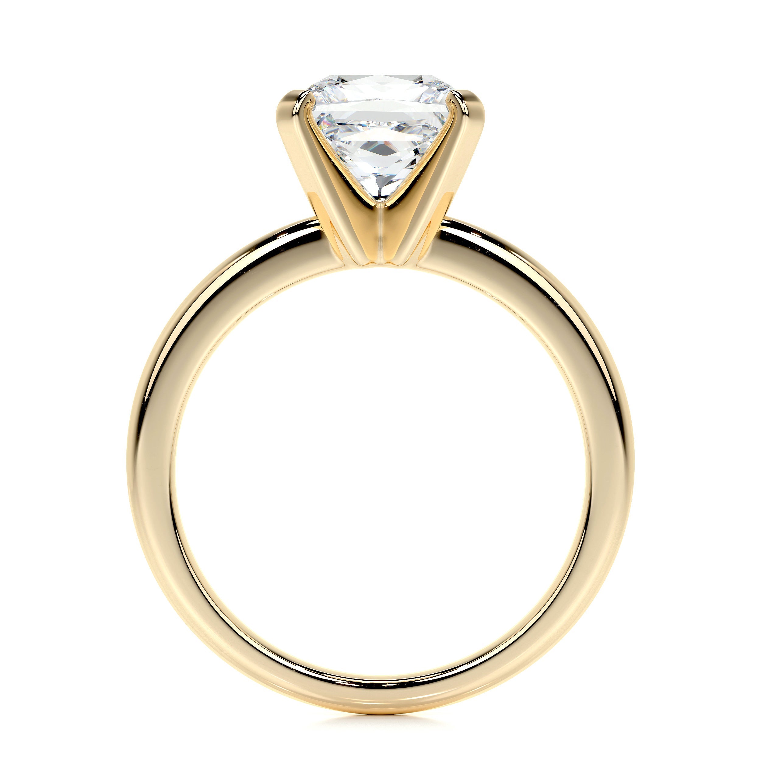 Isabelle Lab Grown Diamond Ring (2 Carat) -18K Yellow Gold