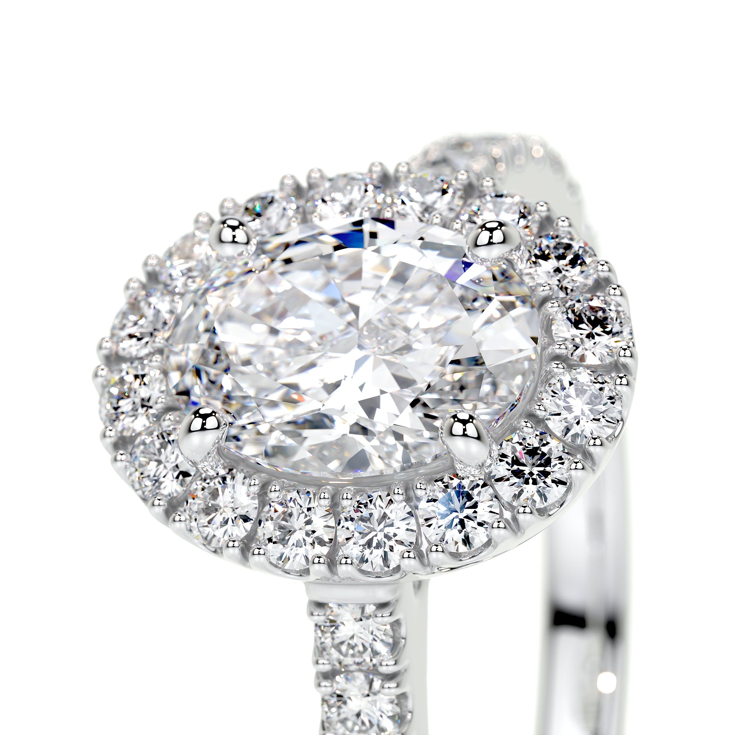 Maria Lab Grown Diamond Ring   (2 Carat) -Platinum