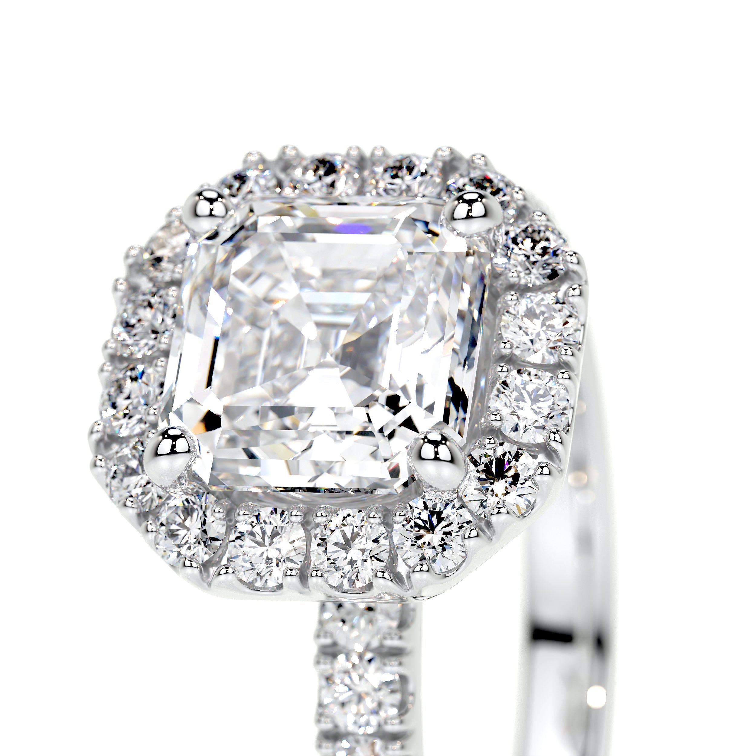 Brooklyn Lab Grown Diamond Ring (2 Carat) -14K White Gold