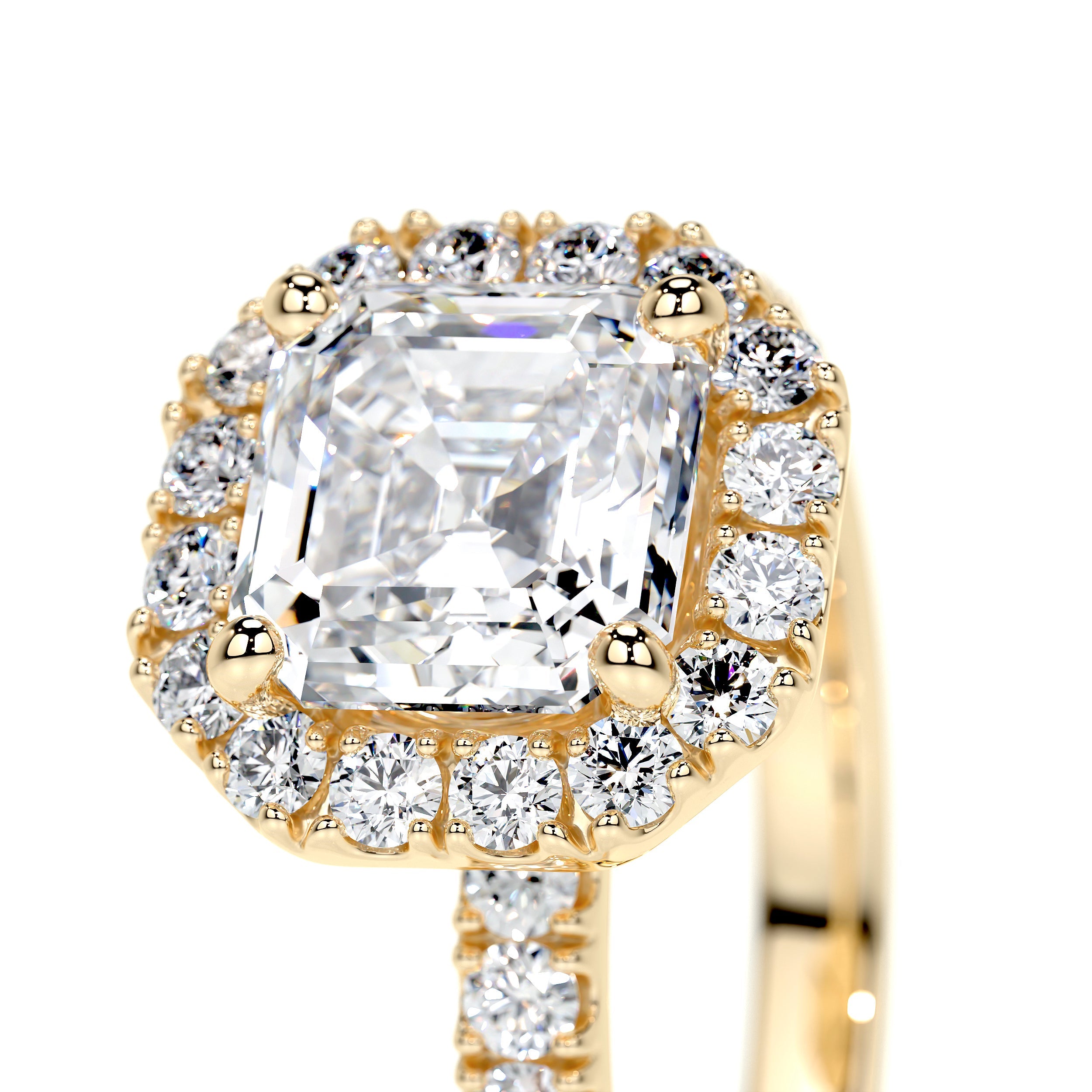 Brooklyn Lab Grown Diamond Ring (2 Carat) -18K Yellow Gold