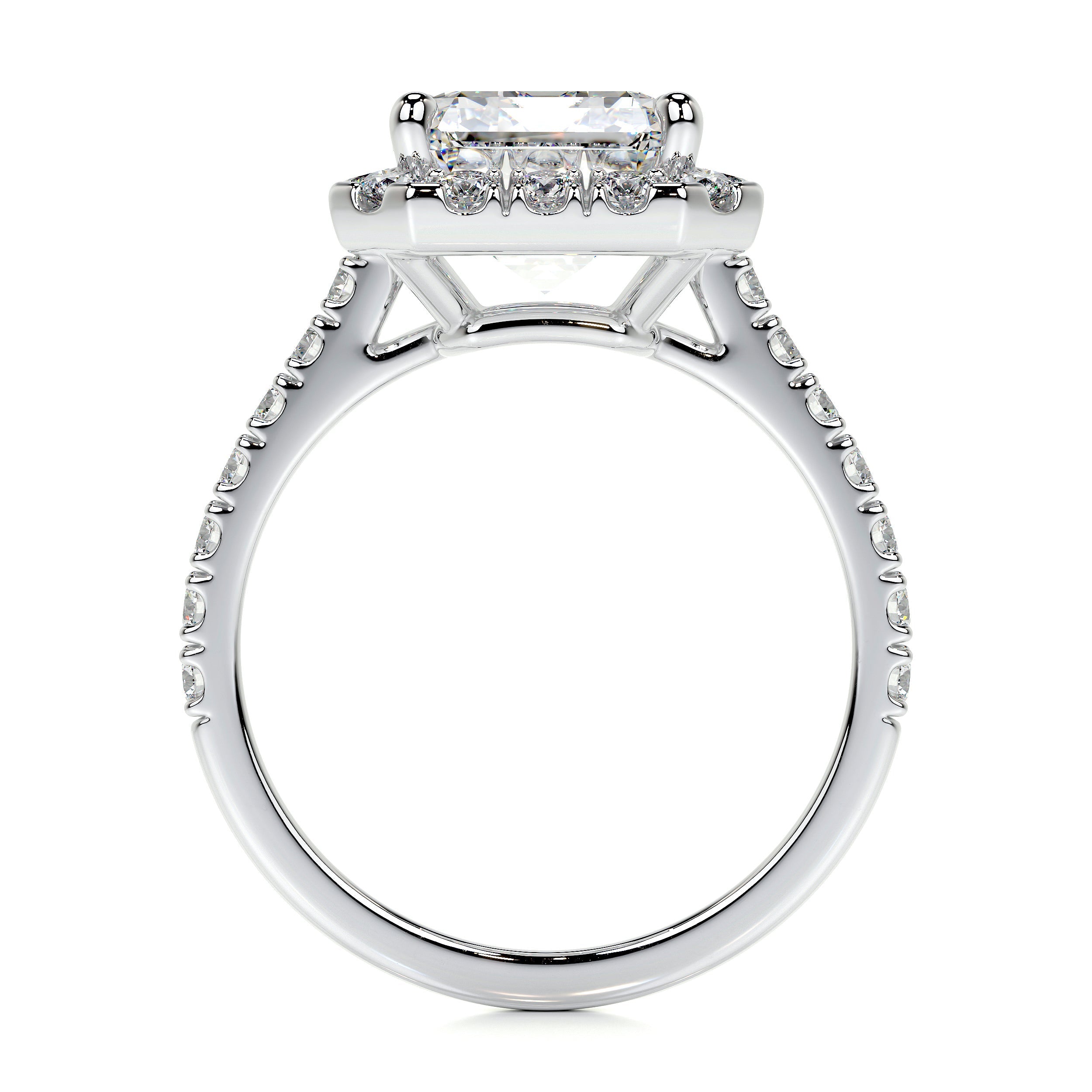 Zoey Lab Grown Diamond Ring -14K White Gold