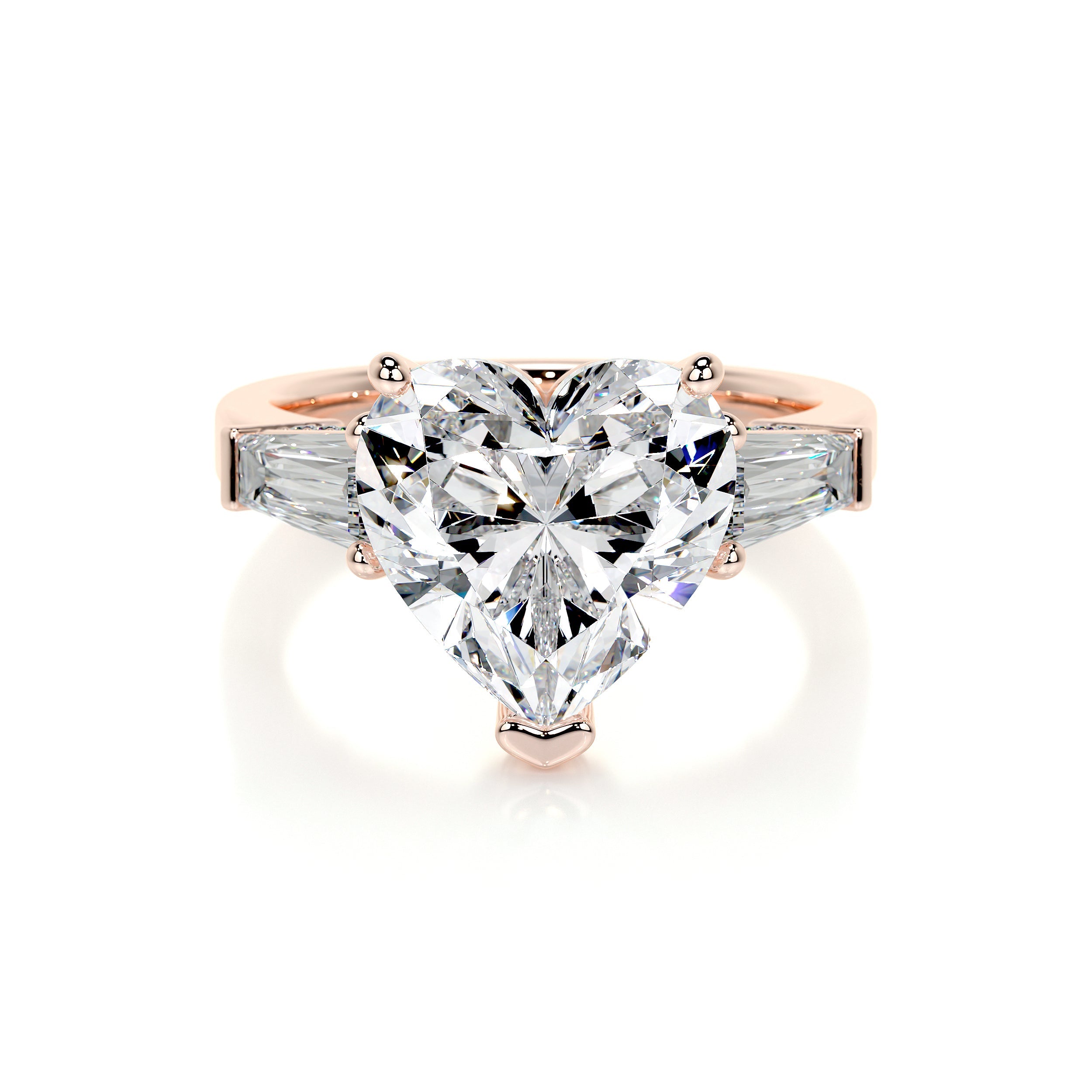 Skylar Lab Grown Diamond Ring -14K Rose Gold