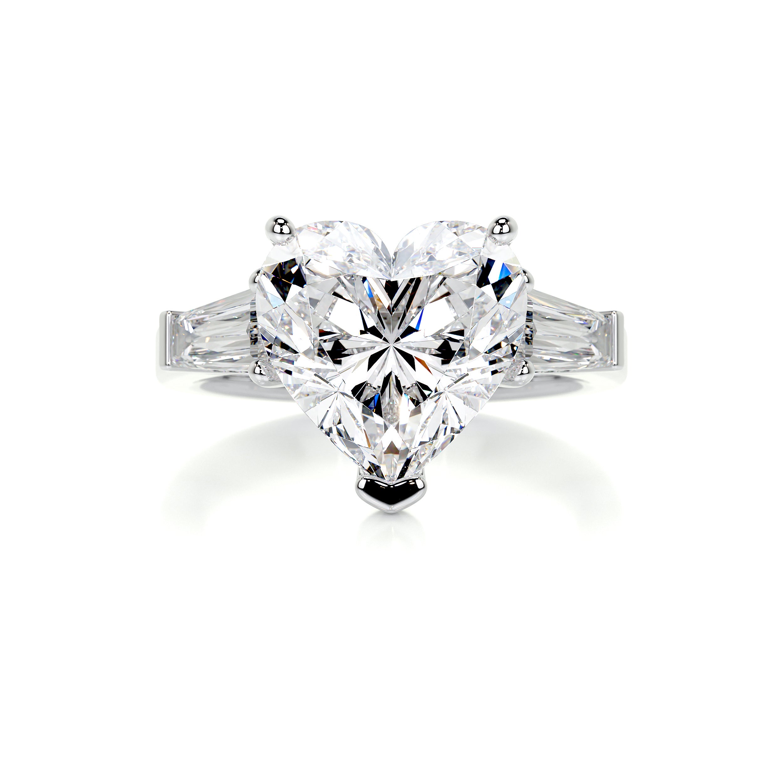 Skylar Diamond Engagement Ring -14K White Gold