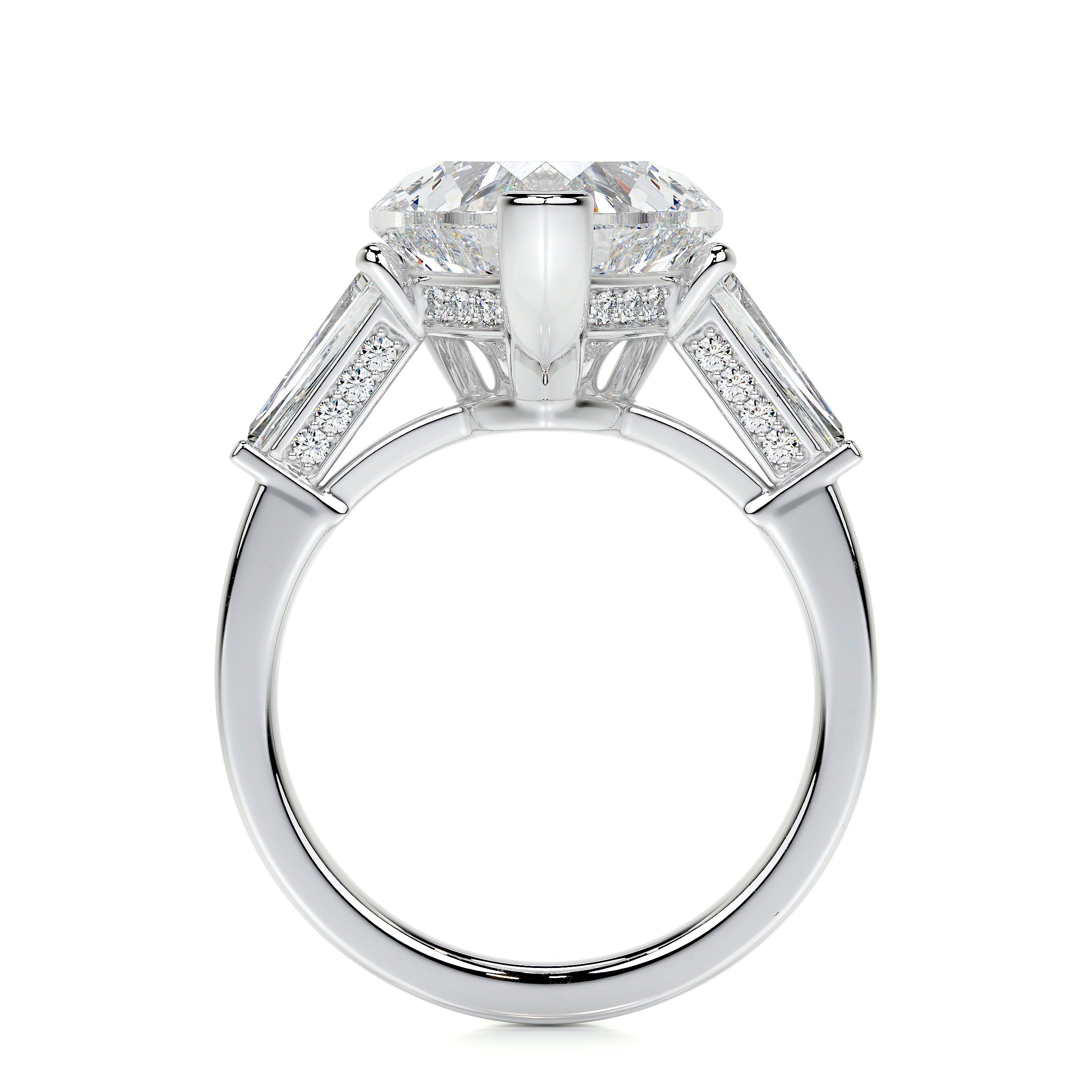 Skylar Lab Grown Diamond Ring -Platinum