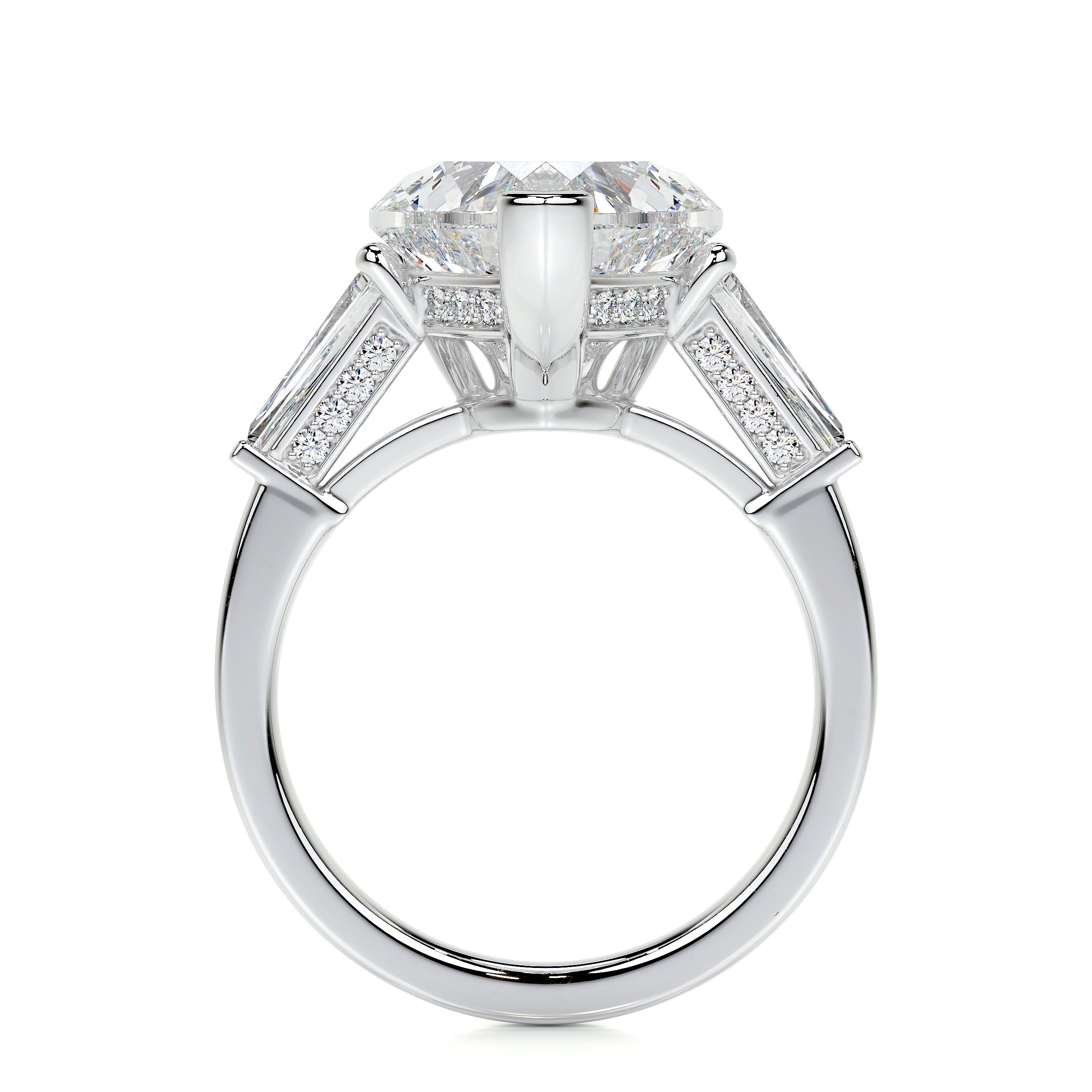 Skylar Lab Grown Diamond Ring -18K White Gold