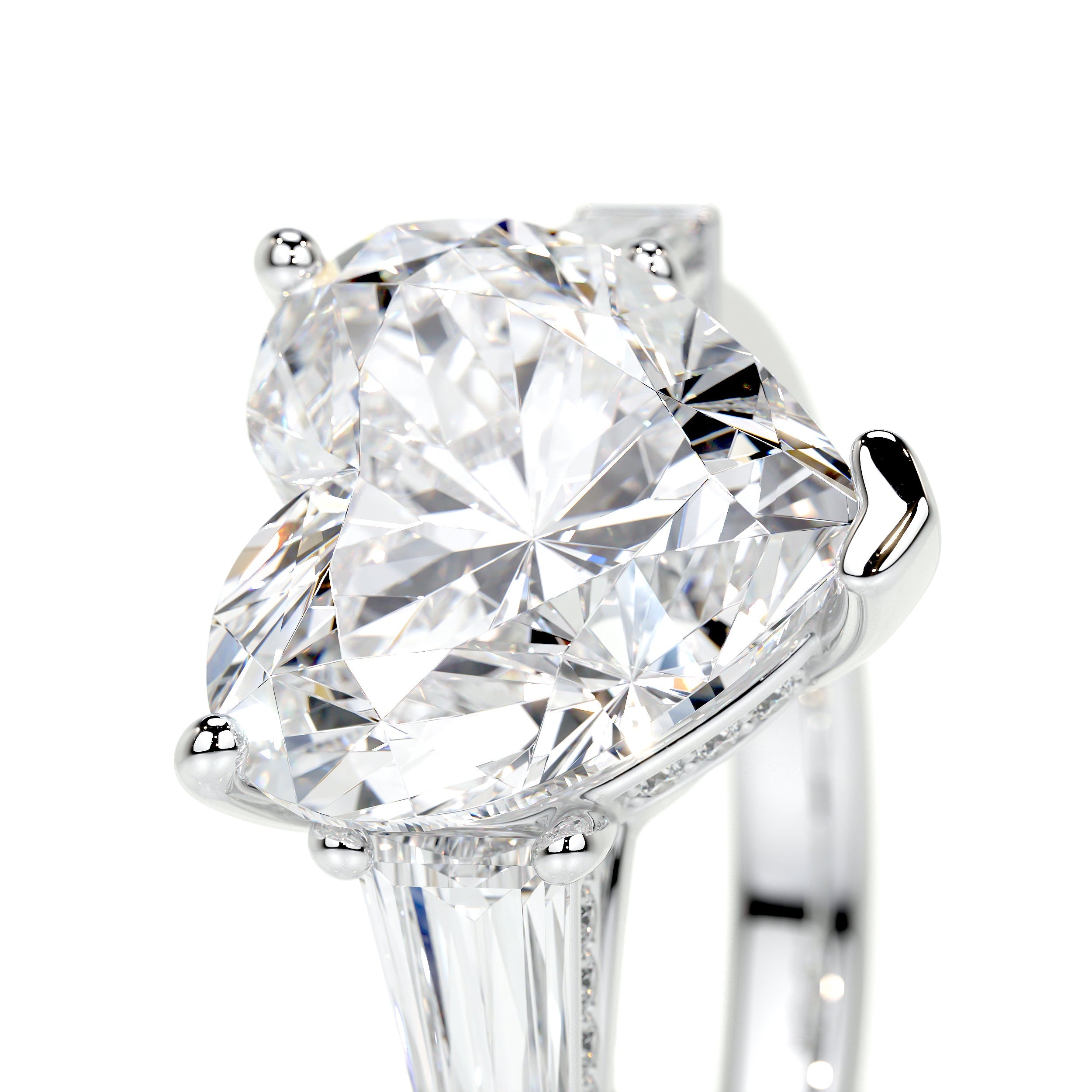 Skylar Lab Grown Diamond Ring -Platinum