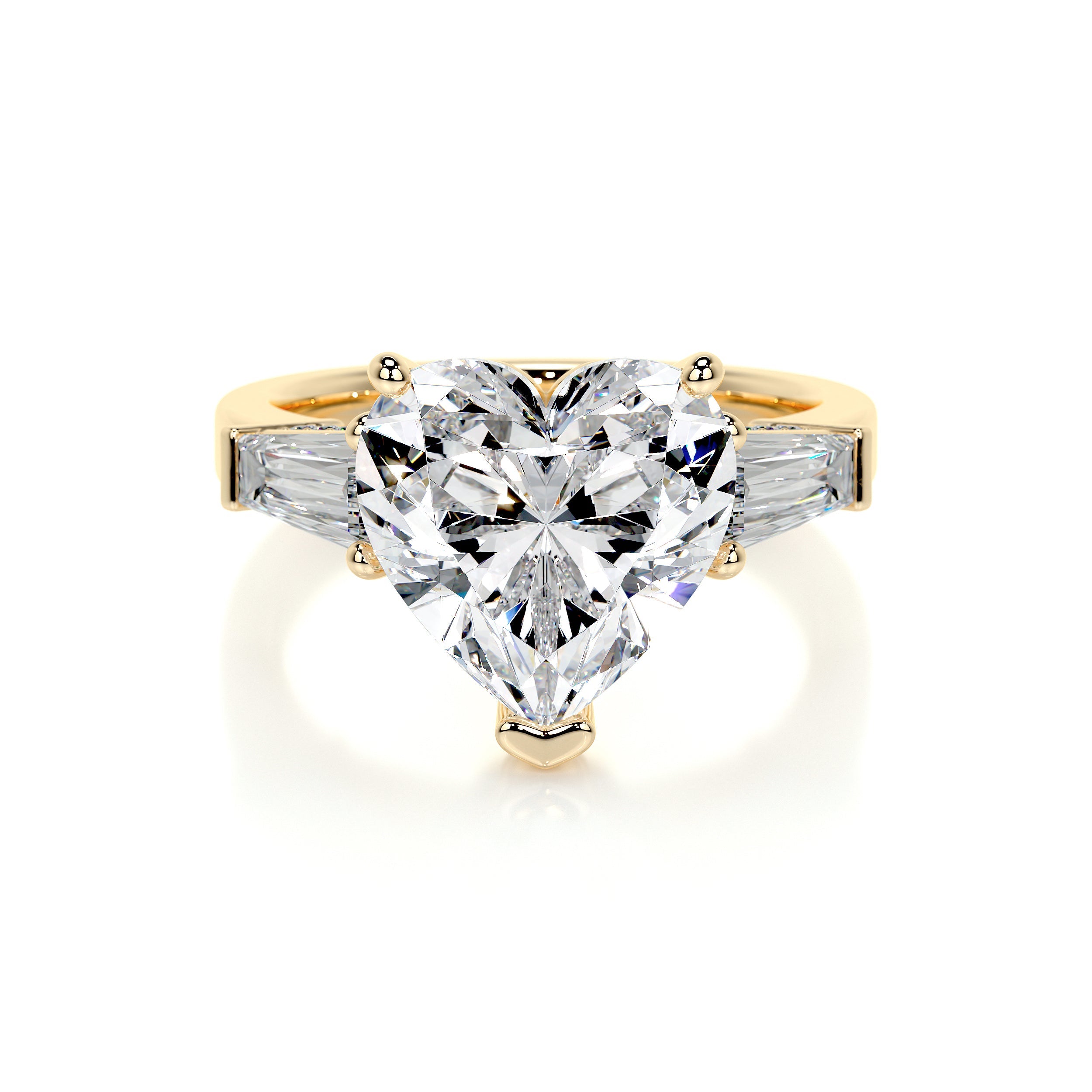 Skylar Lab Grown Diamond Ring -18K Yellow Gold