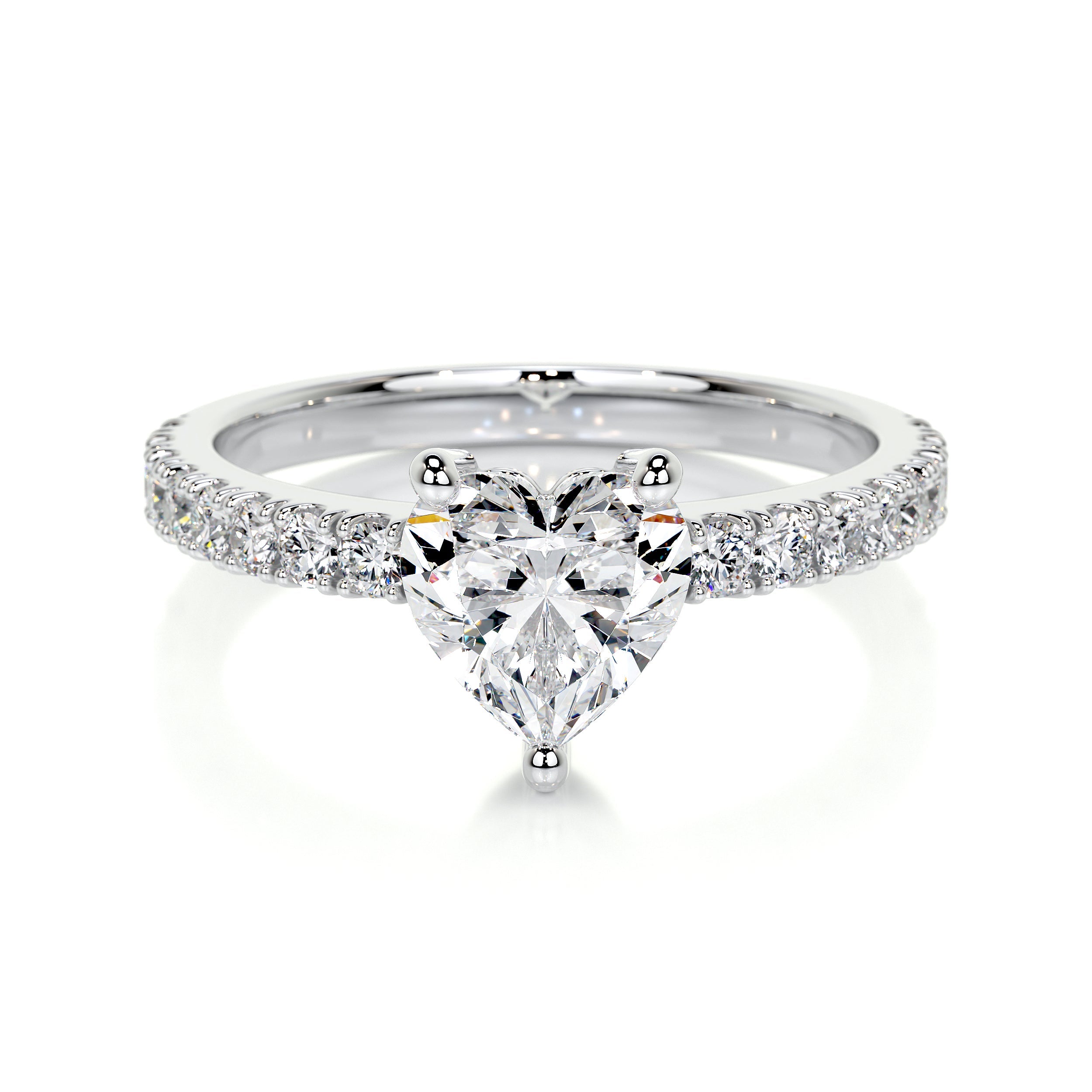Audrey Lab Grown Diamond Ring   (1.3 Carat) -Platinum