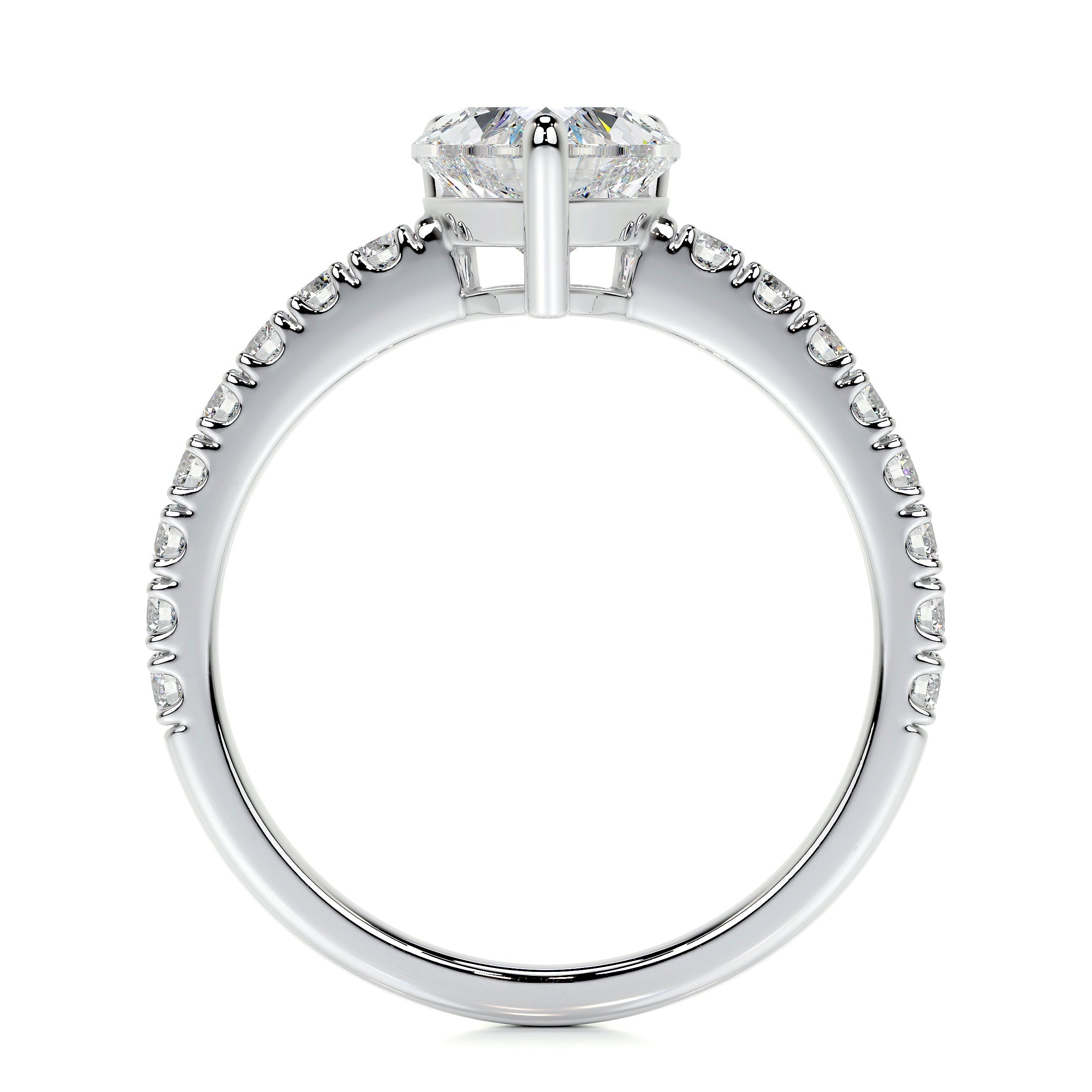 Audrey Lab Grown Diamond Ring   (1.3 Carat) -Platinum