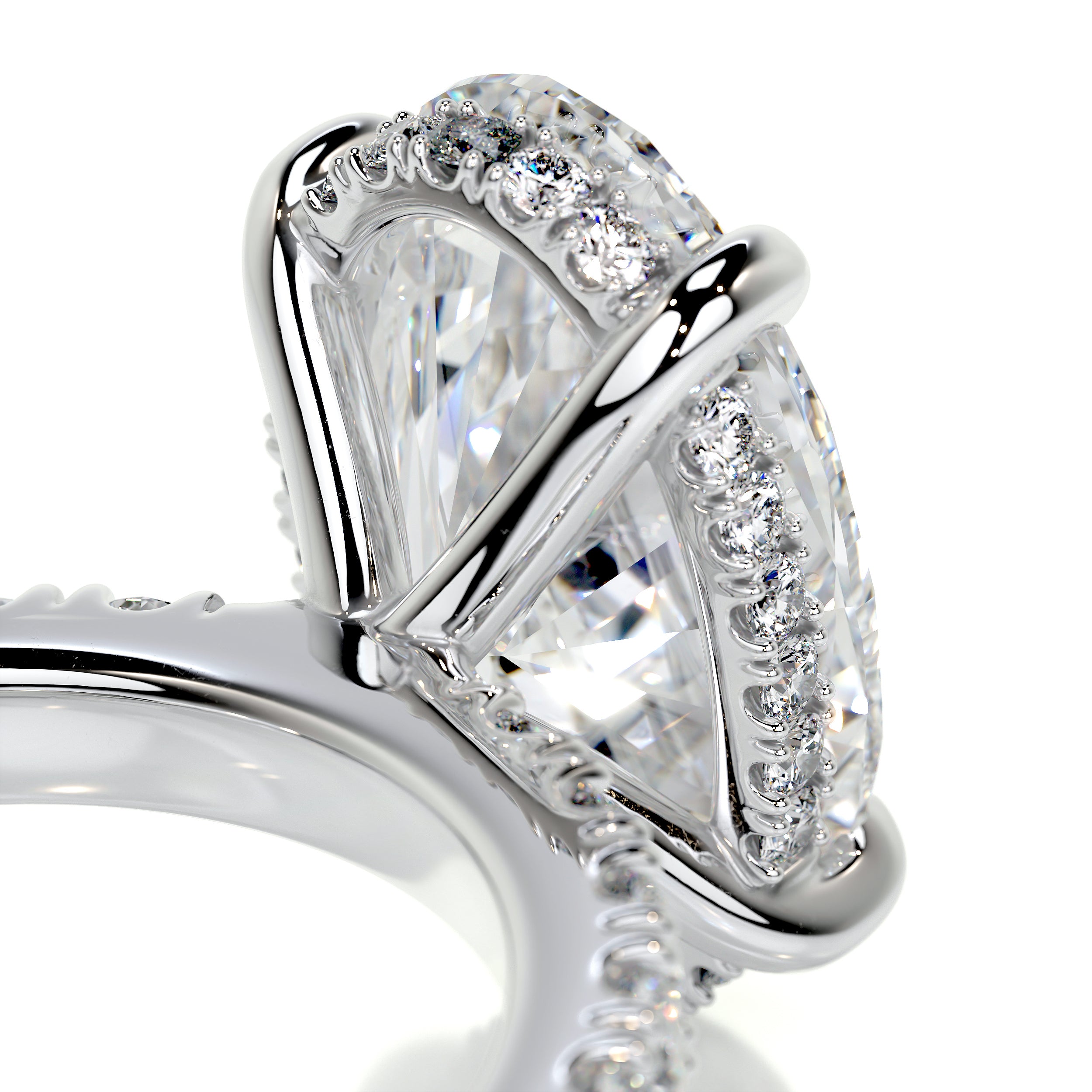 Lucy Diamond Engagement Ring -Platinum