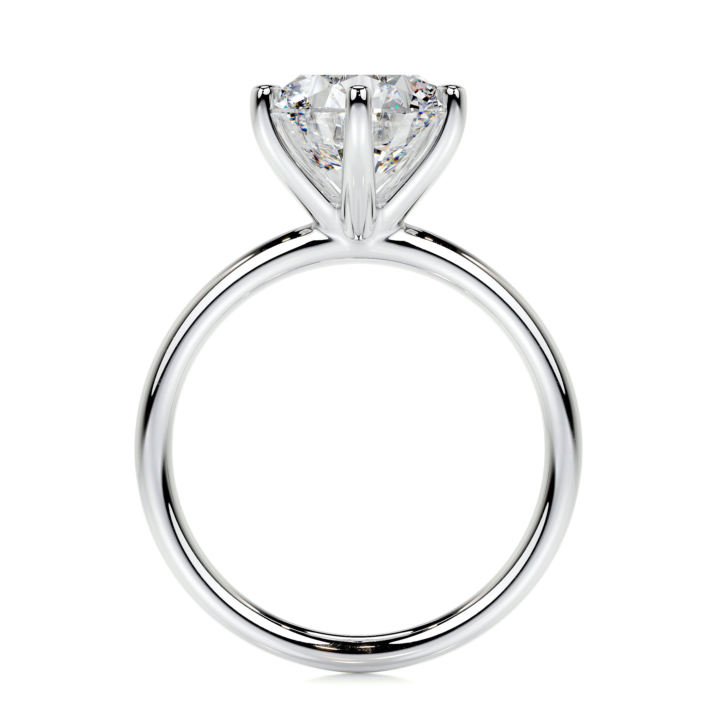 Eloise Lab Grown Diamond Ring   (2 Carat) -14K White Gold