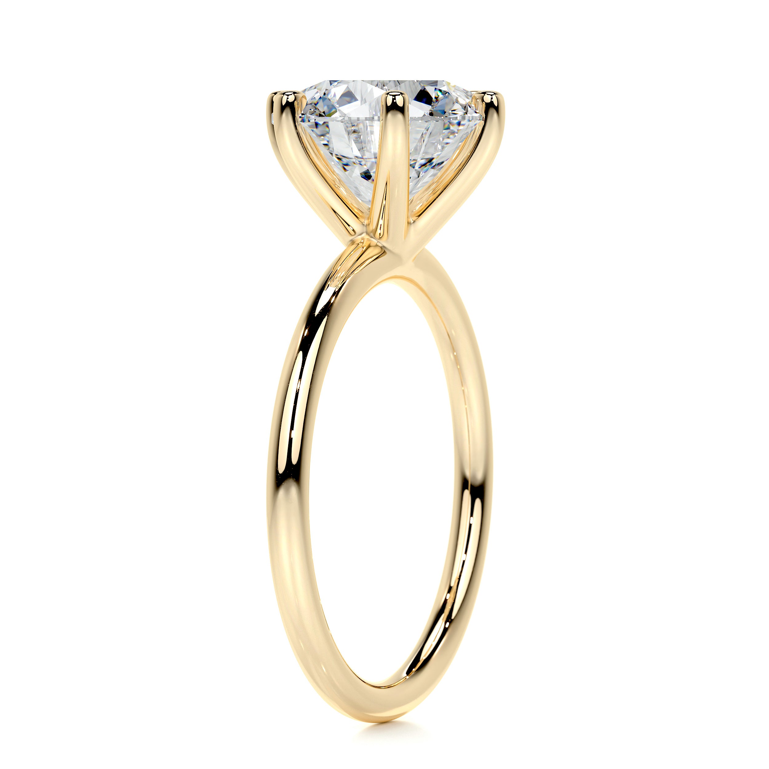Eloise Diamond Engagement Ring -18K Yellow Gold