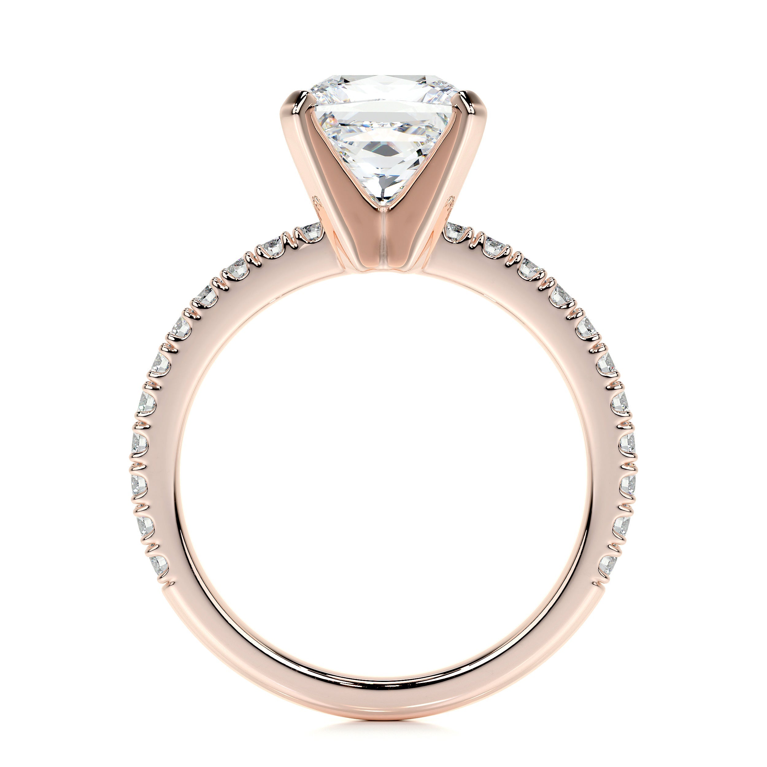 Stephanie Lab Grown Diamond Ring -14K Rose Gold