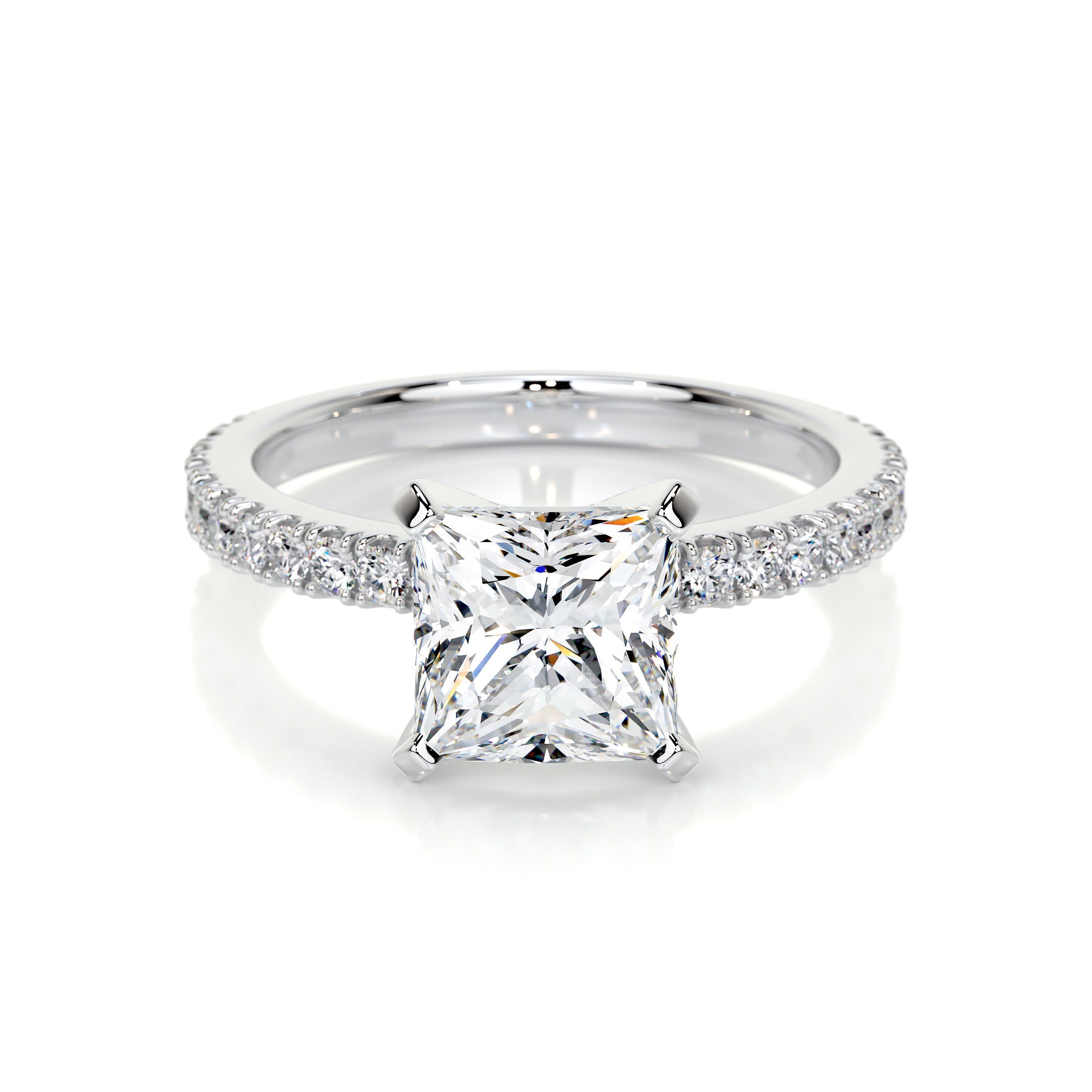Stephanie Lab Grown Diamond Ring -Platinum