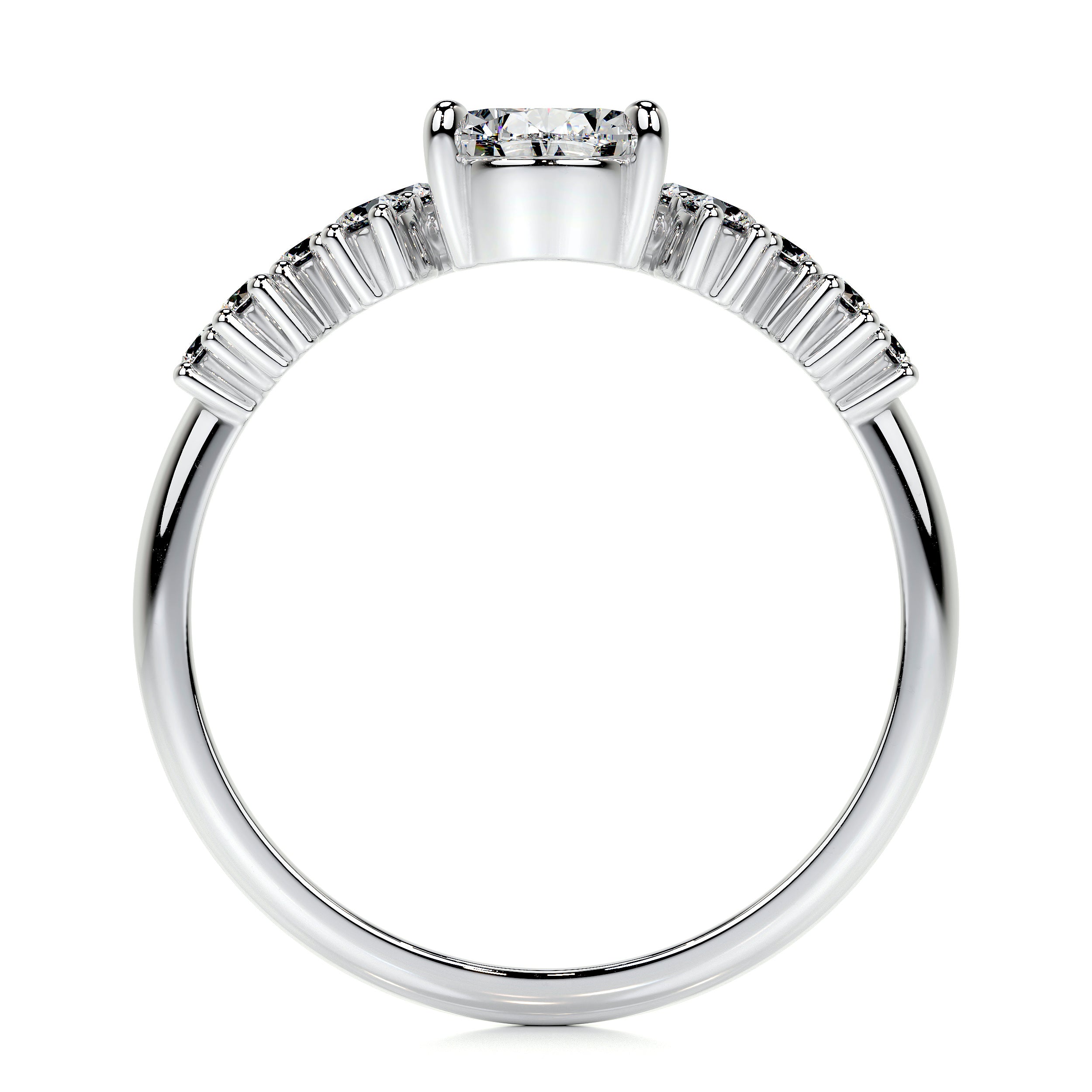 Mabel Lab Grown Diamond Ring -18K White Gold