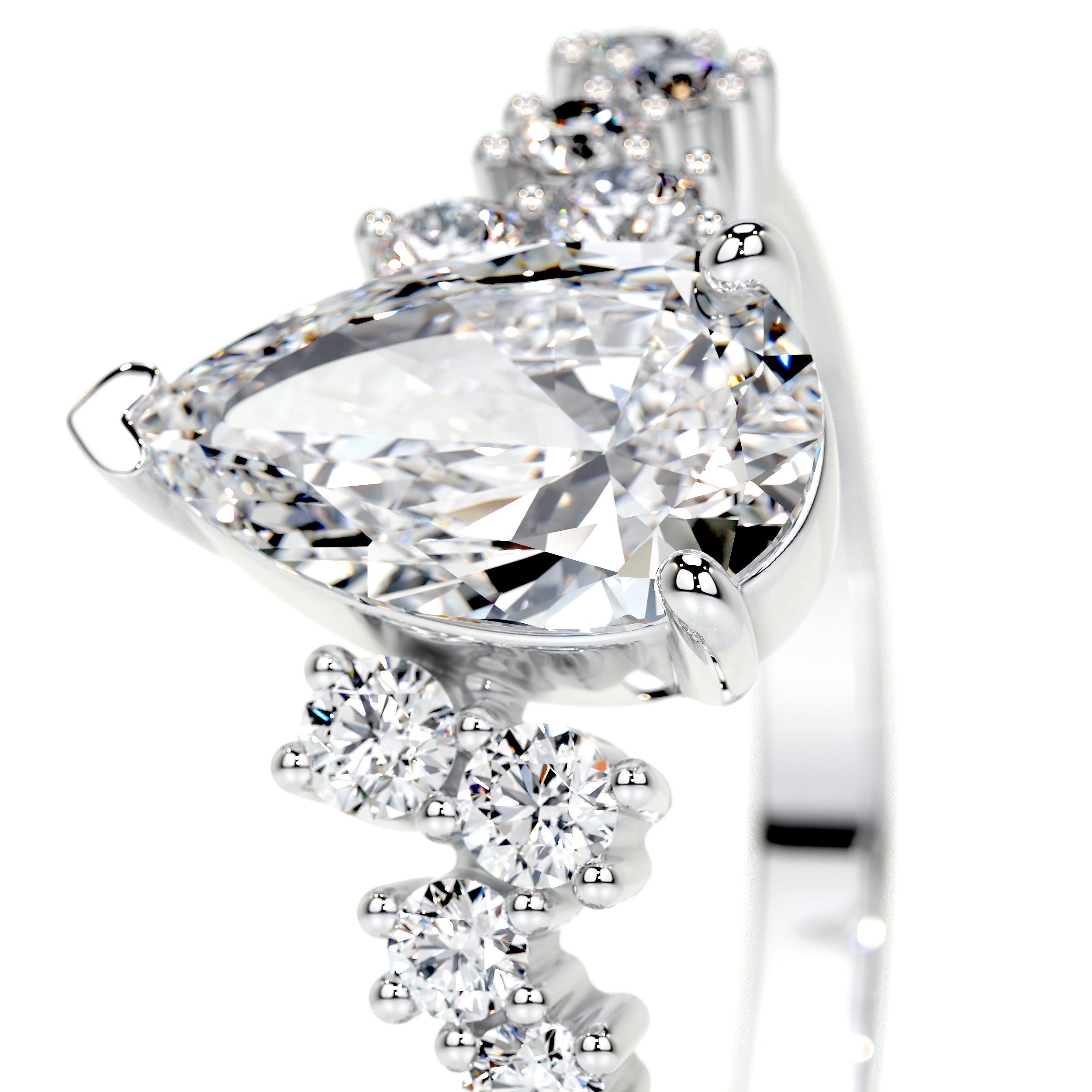 Mabel Lab Grown Diamond Ring -Platinum