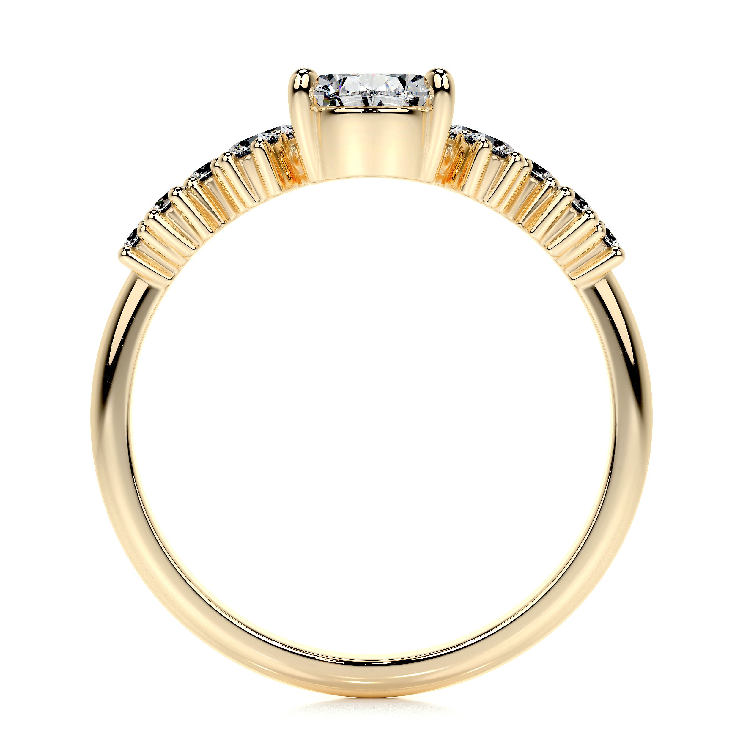 Mabel Lab Grown Diamond Ring -18K Yellow Gold