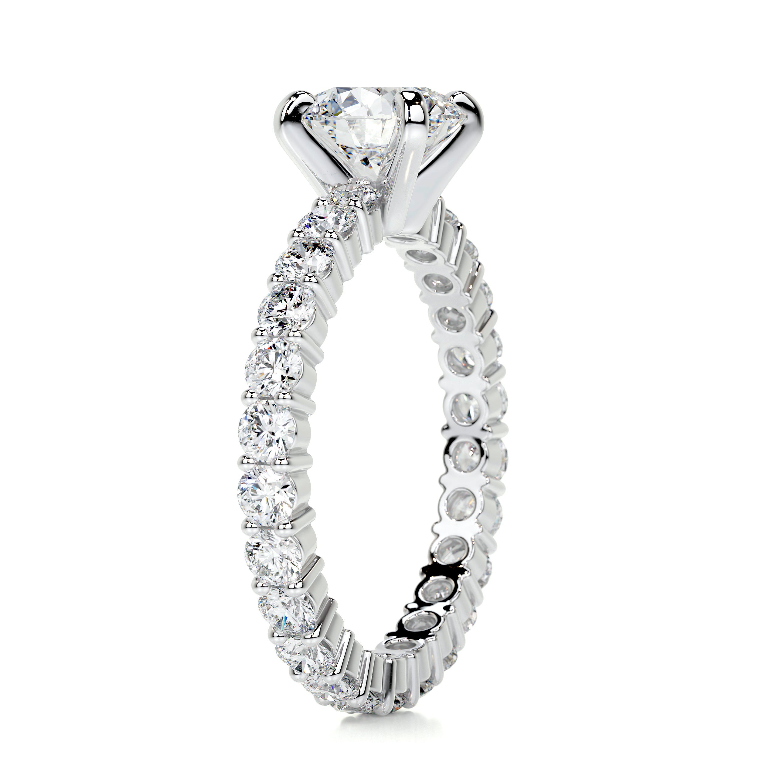 Jenna Diamond Engagement Ring -14K White Gold