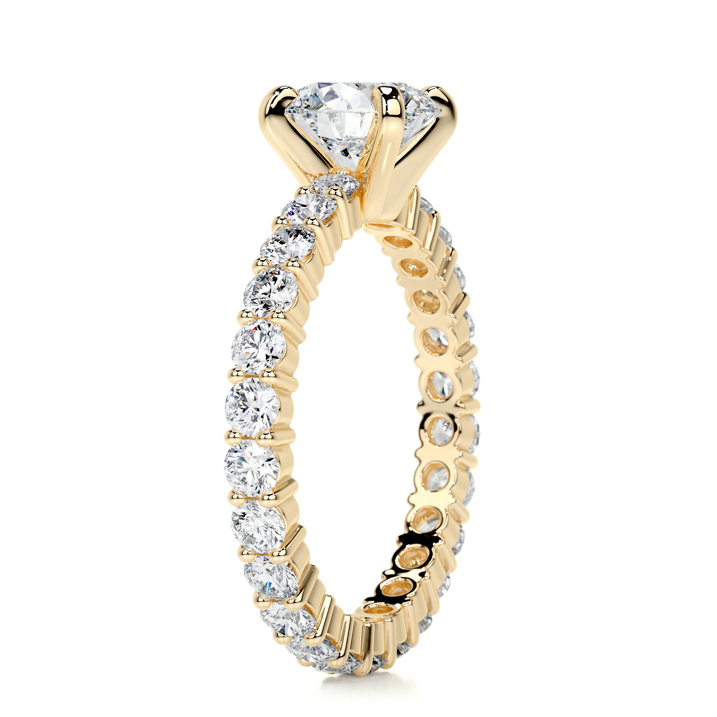 Jenna Diamond Engagement Ring -18K Yellow Gold