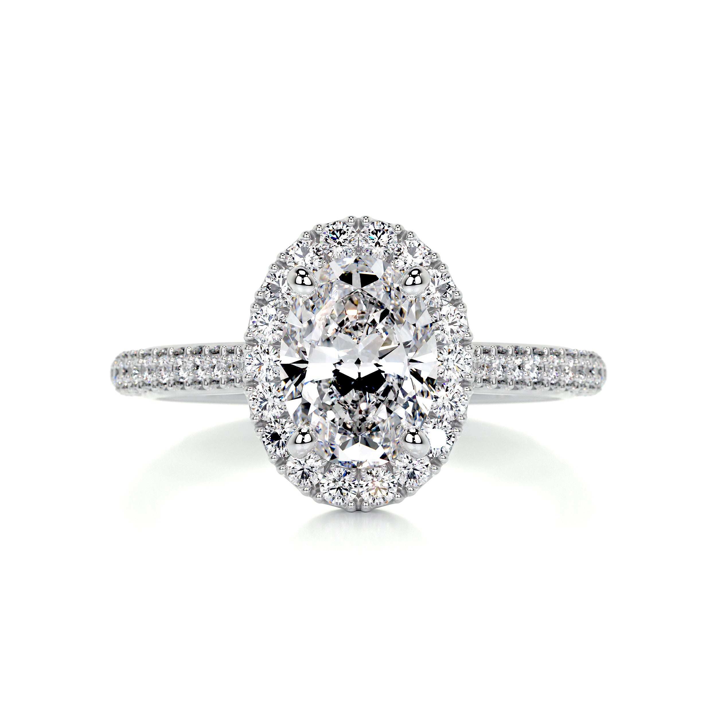 Kinley Diamond Engagement Ring -14K White Gold