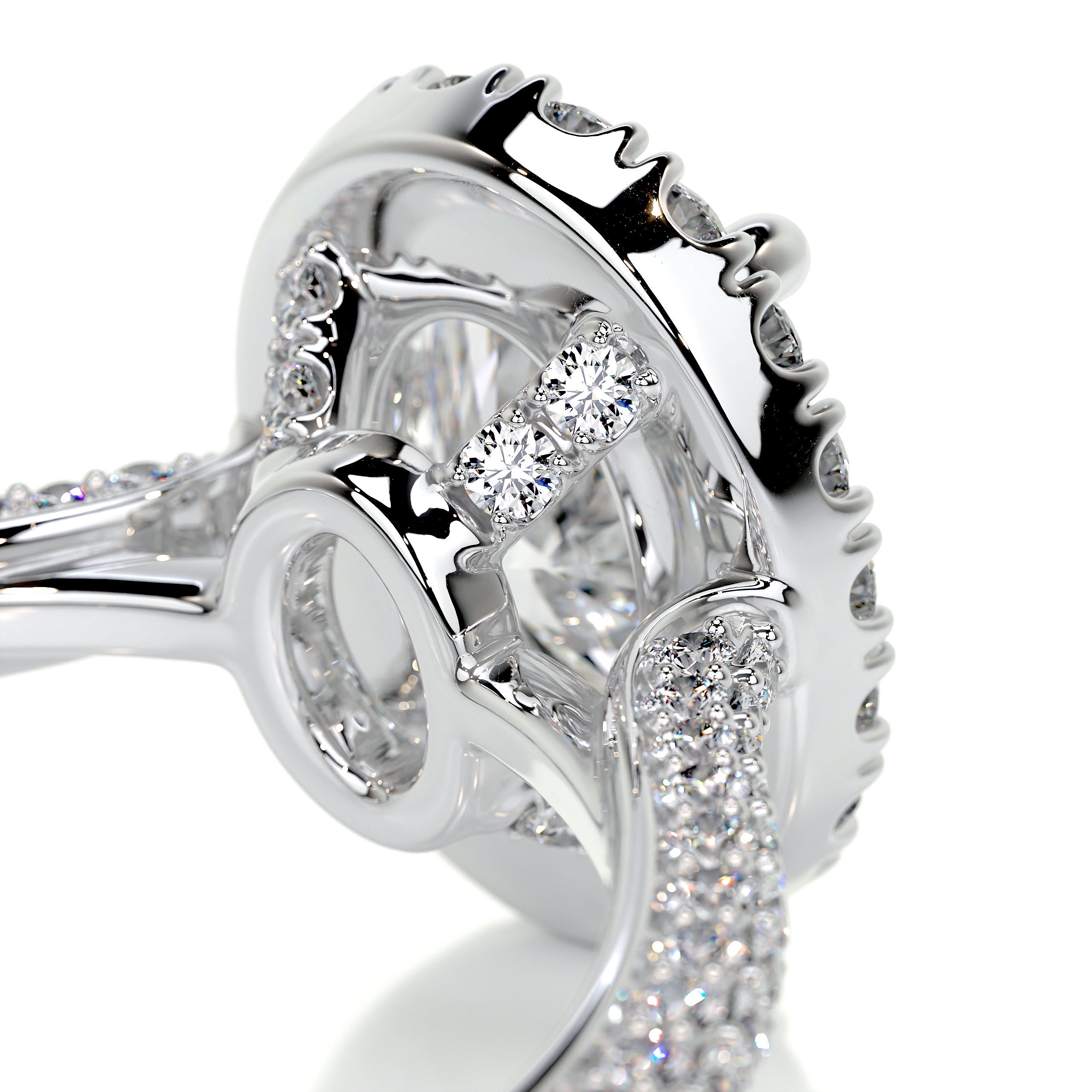 Kinley Diamond Engagement Ring -14K White Gold