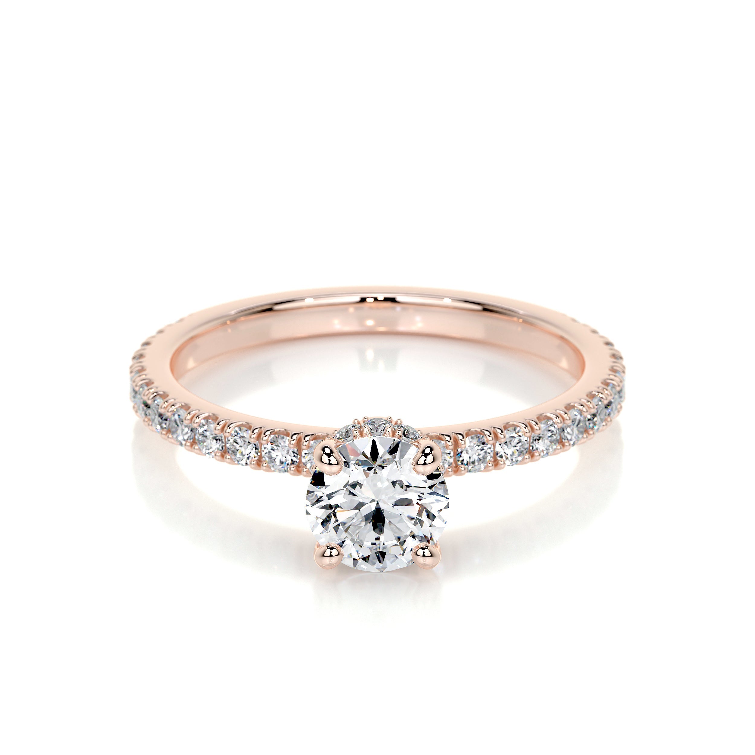 Vivienne Lab Grown Diamond Ring - 14K Rose Gold