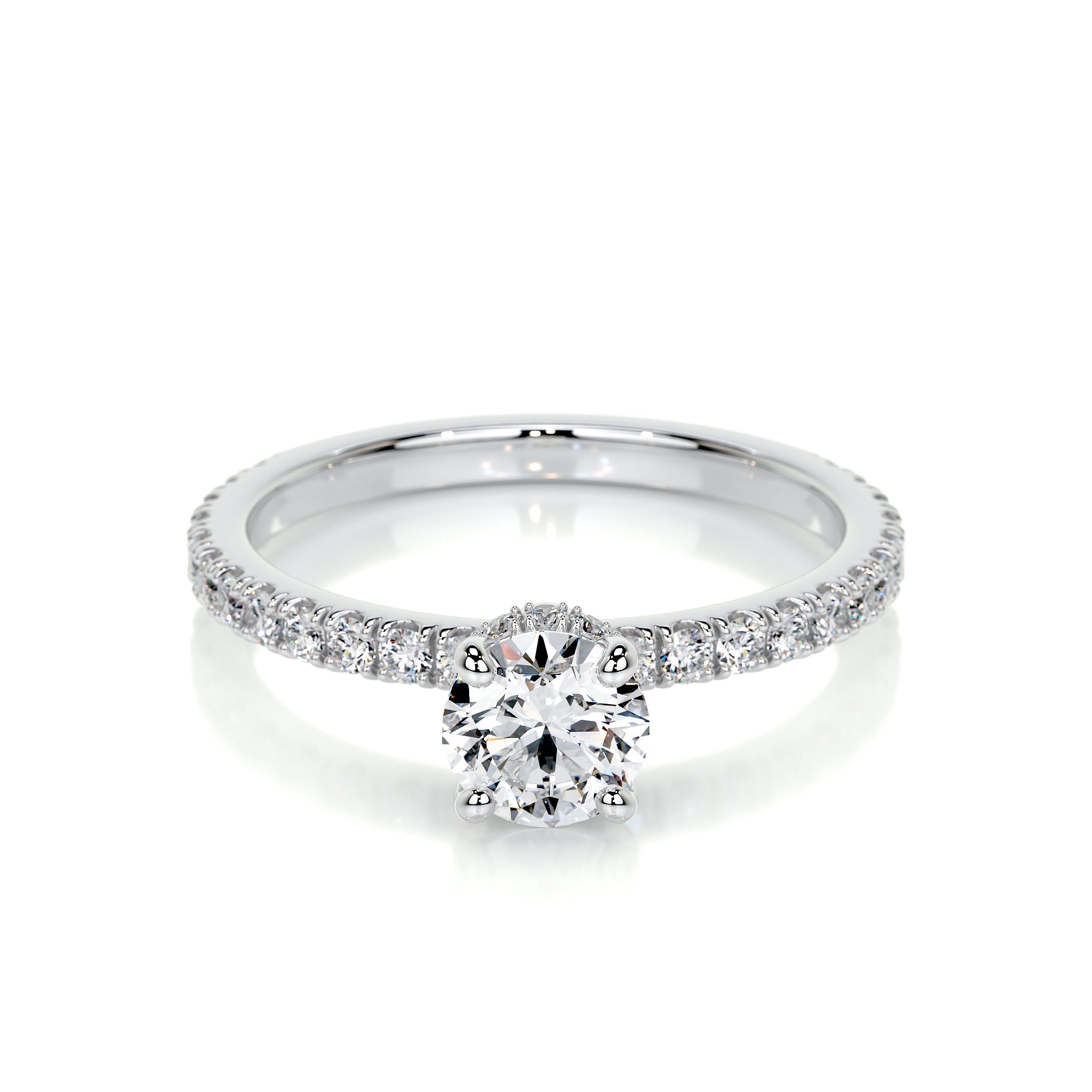 Vivienne Lab Grown Diamond Ring - 18K White Gold