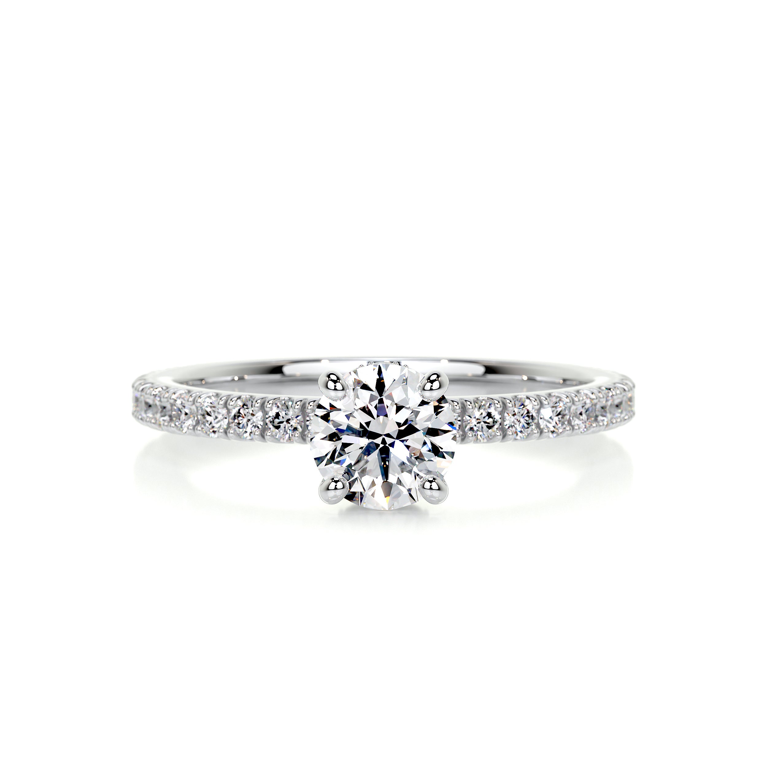 Vivienne Diamond Engagement Ring - Platinum