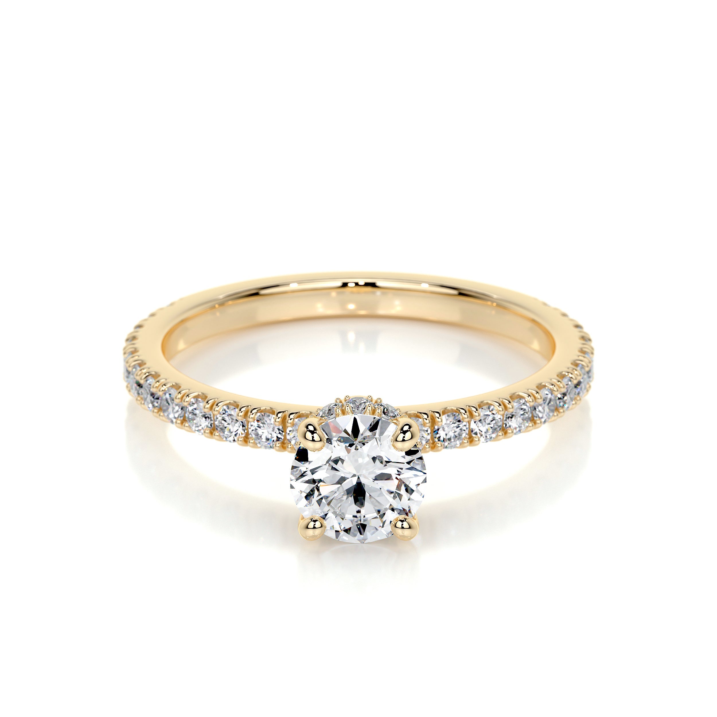Vivienne Lab Grown Diamond Ring - 18K Yellow Gold