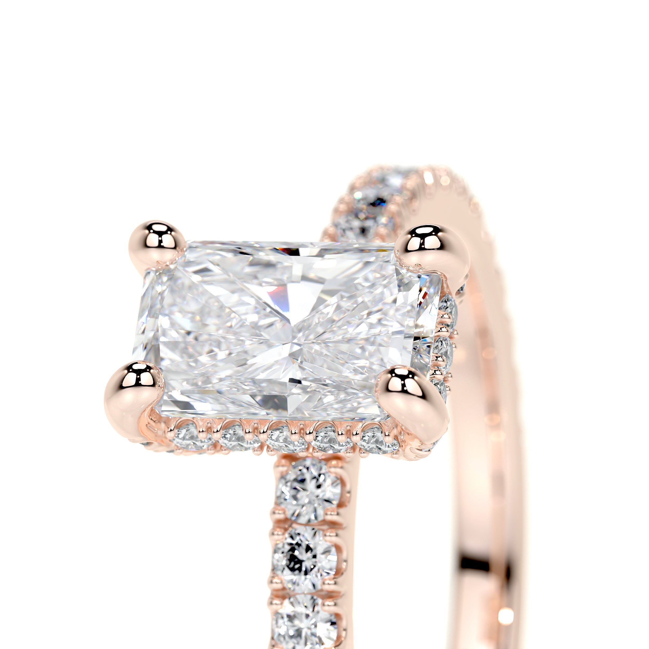 Deborah Lab Grown Diamond Ring (1.5 Carat) -14K Rose Gold