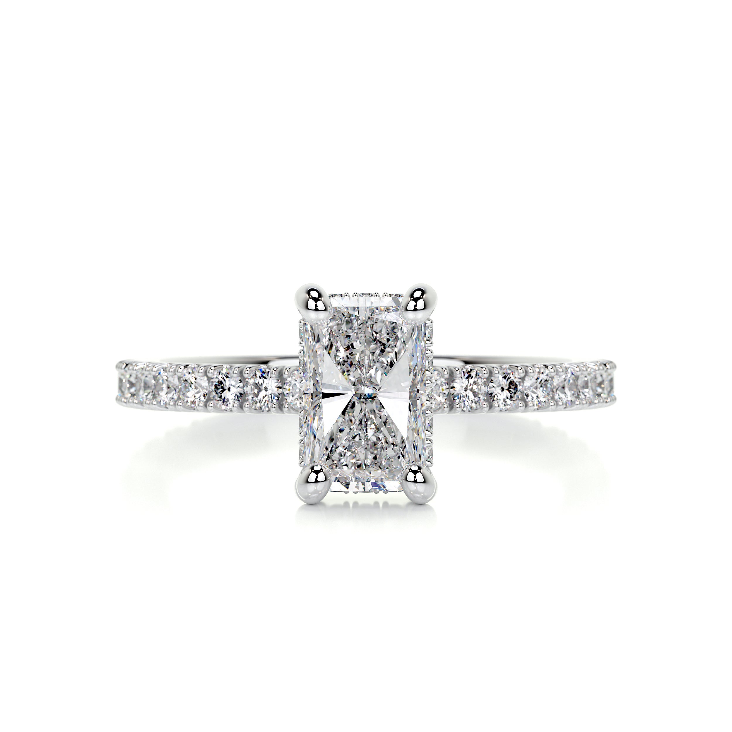 Deborah Diamond Engagement Ring -18K White Gold