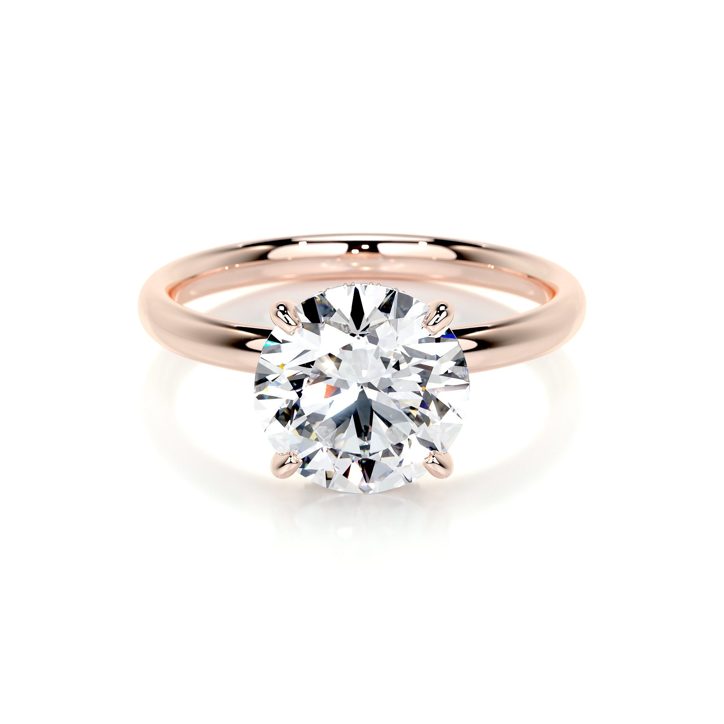 Willow Lab Grown Diamond Ring -14K Rose Gold
