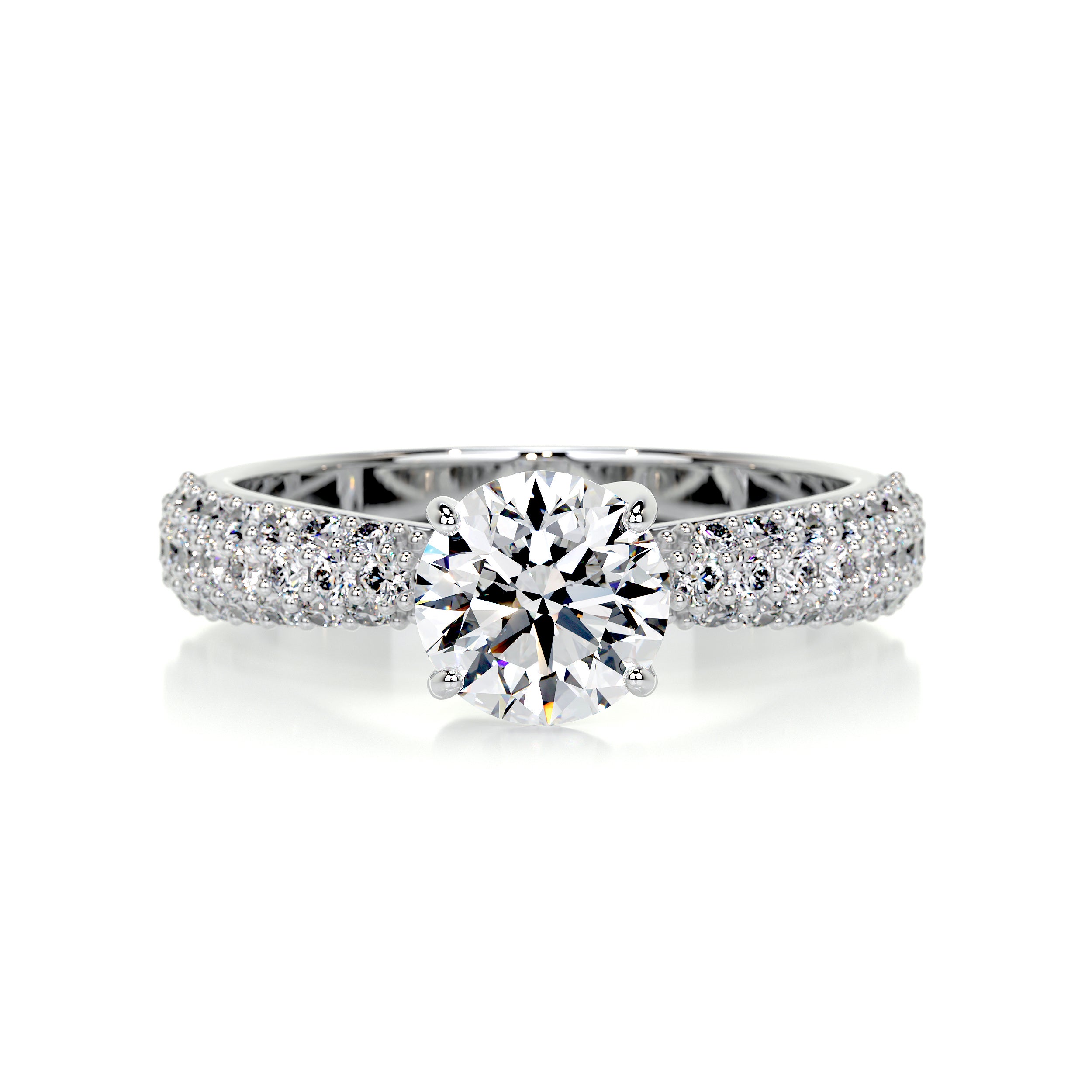 Alora Diamond Engagement Ring -14K White Gold