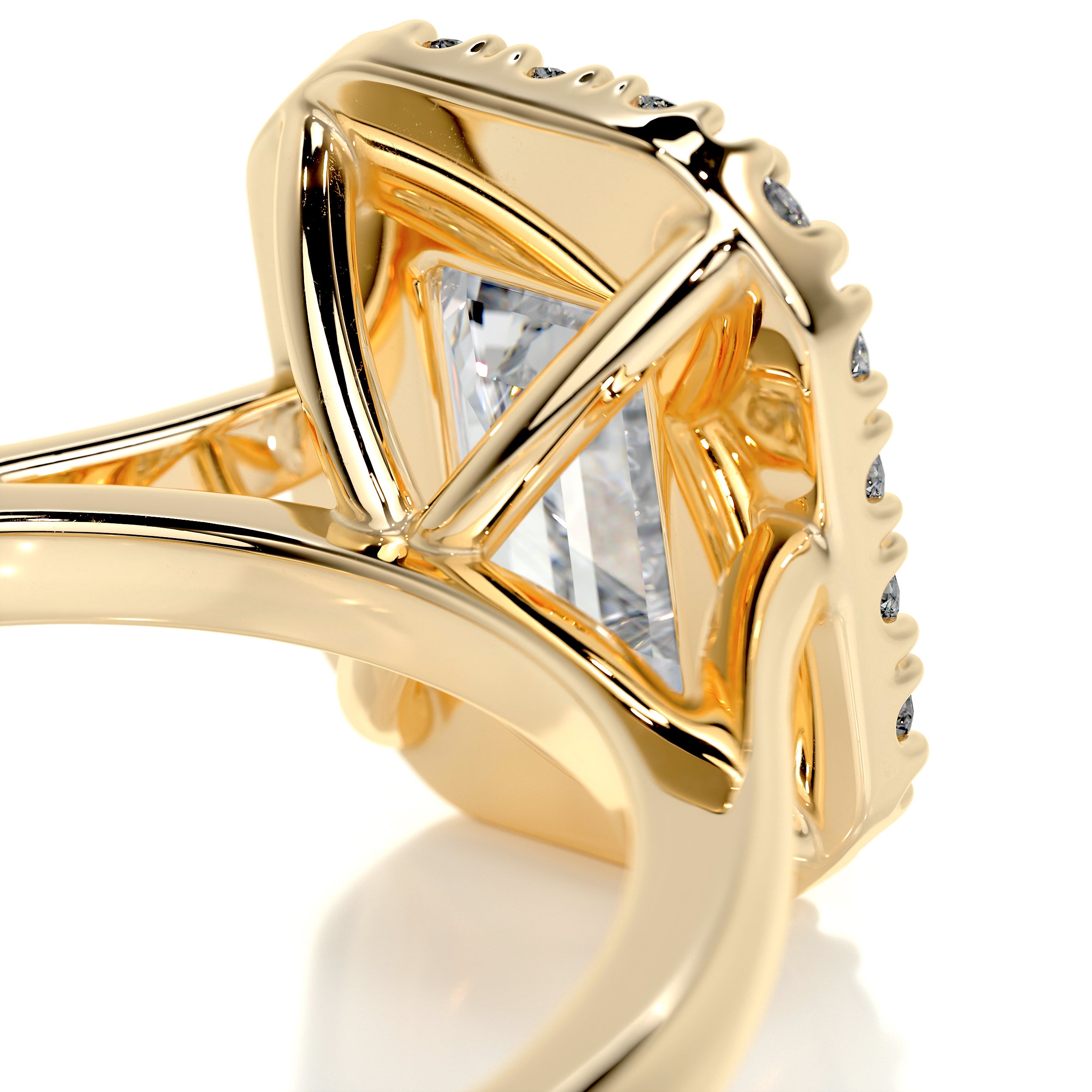 Vanessa Diamond Engagement Ring (1.2 Carat) -18K Yellow Gold
