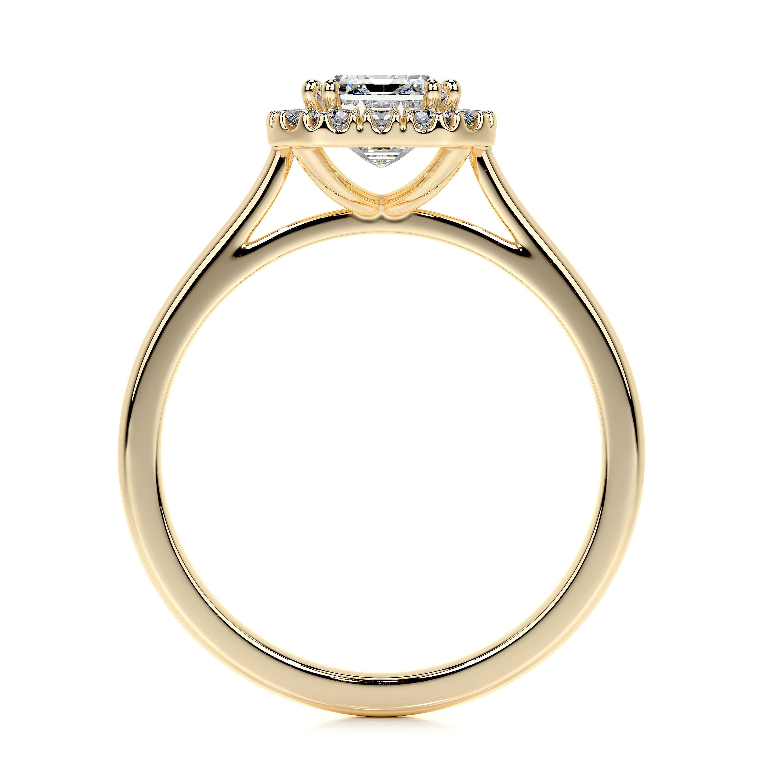 Vanessa Lab Grown Diamond Ring -18K Yellow Gold