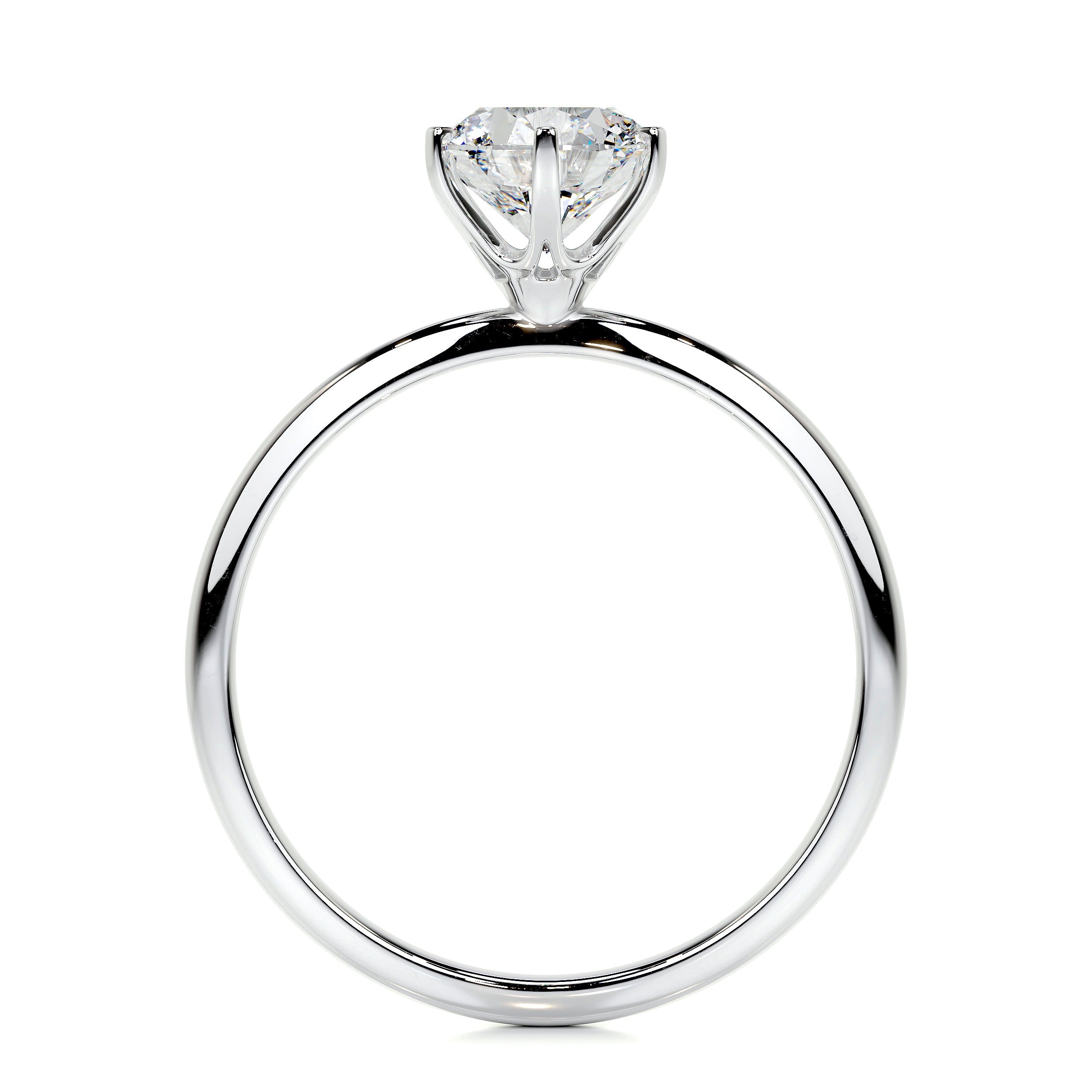 Samantha Lab Grown Diamond Ring -14K White Gold