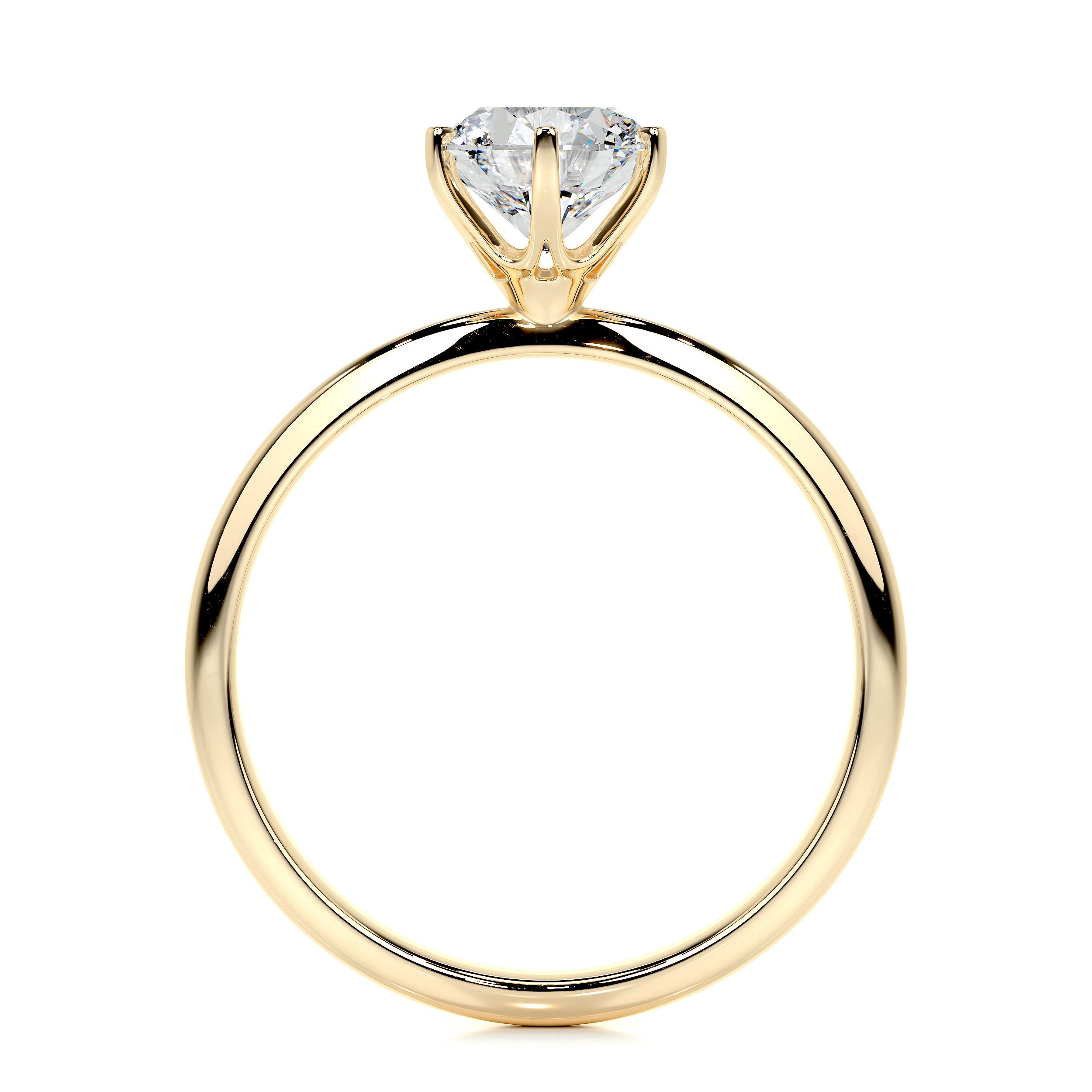 Samantha Lab Grown Diamond Ring -18K Yellow Gold
