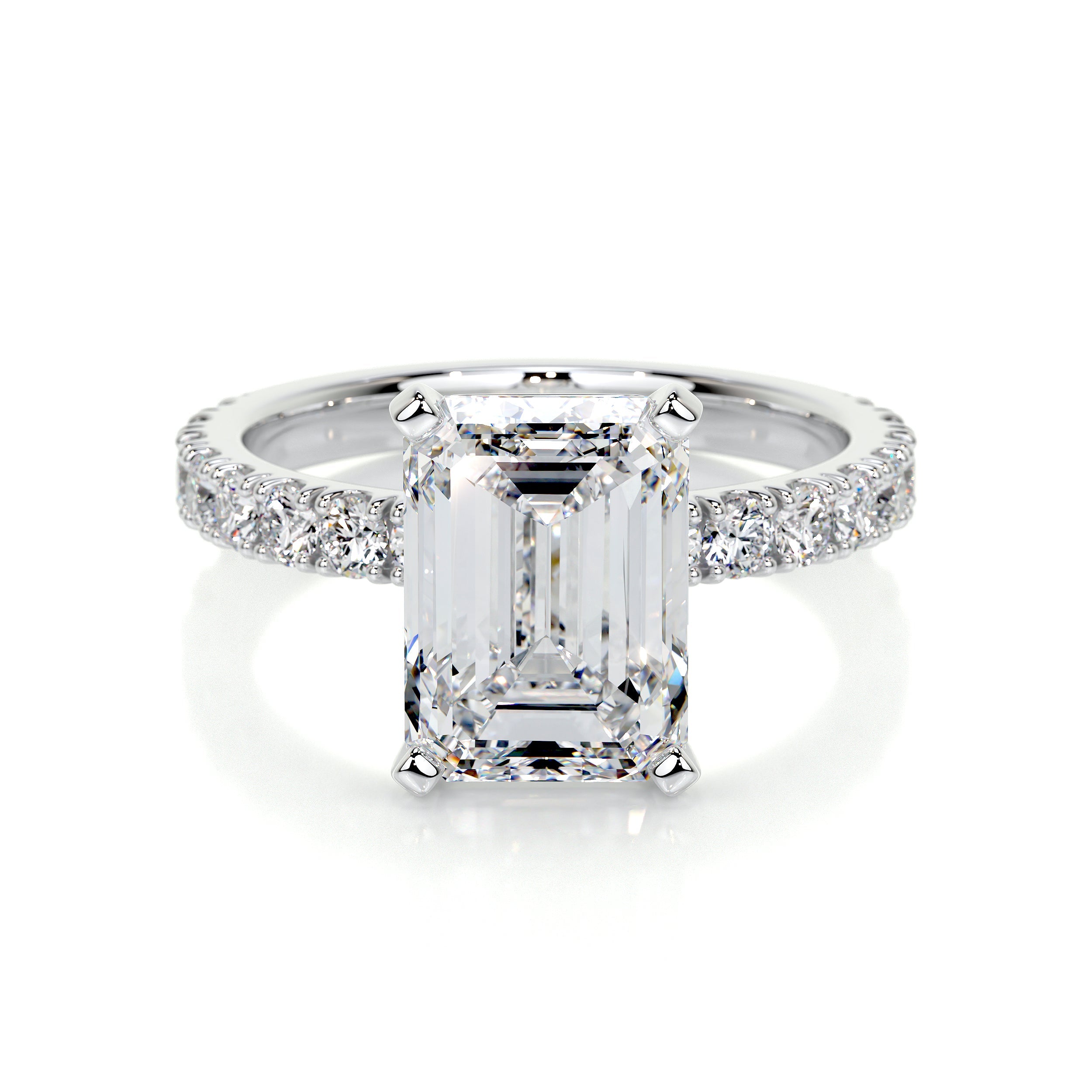 Royal Lab Grown Diamond Ring -Platinum