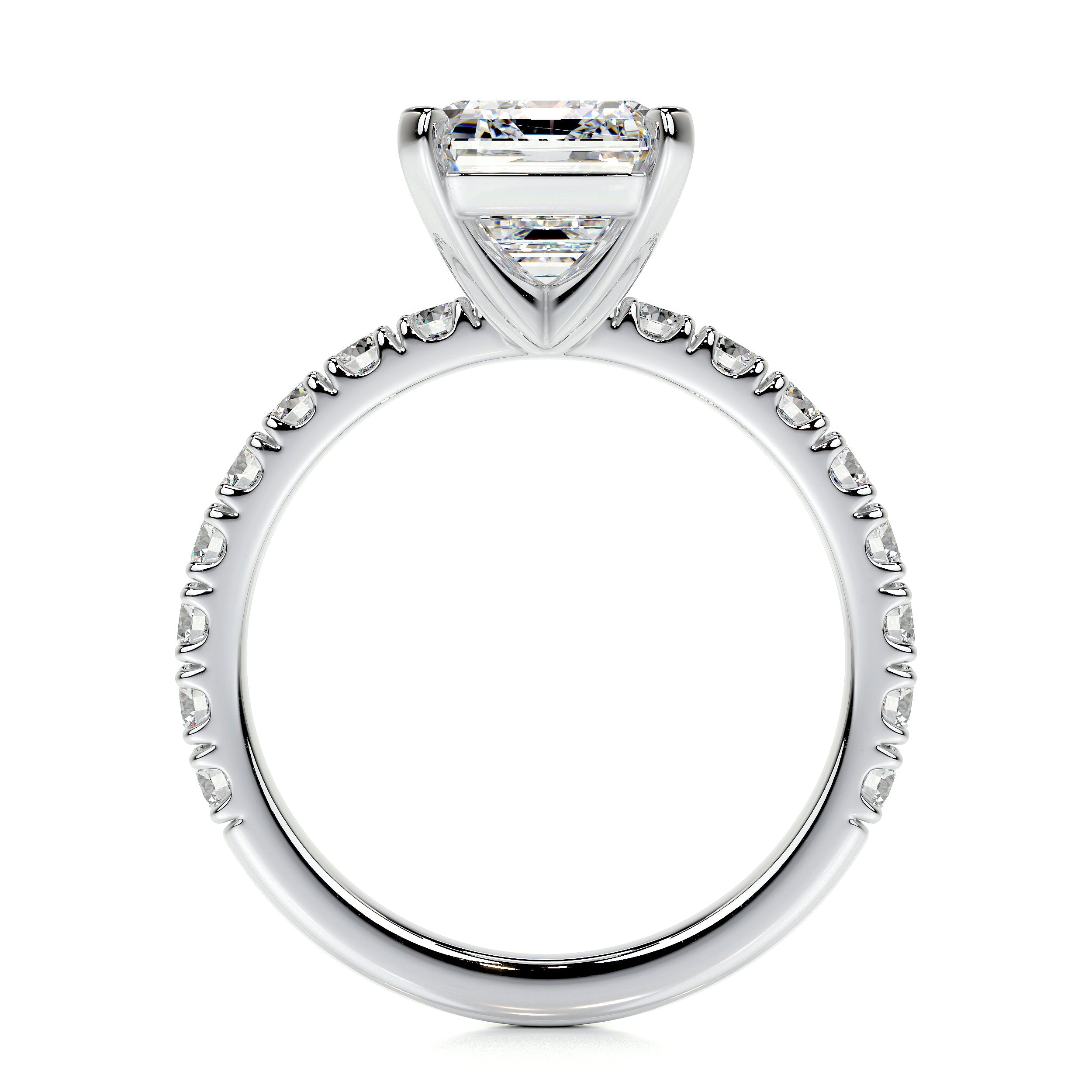 Royal Lab Grown Diamond Ring   (3.5 Carat) -Platinum