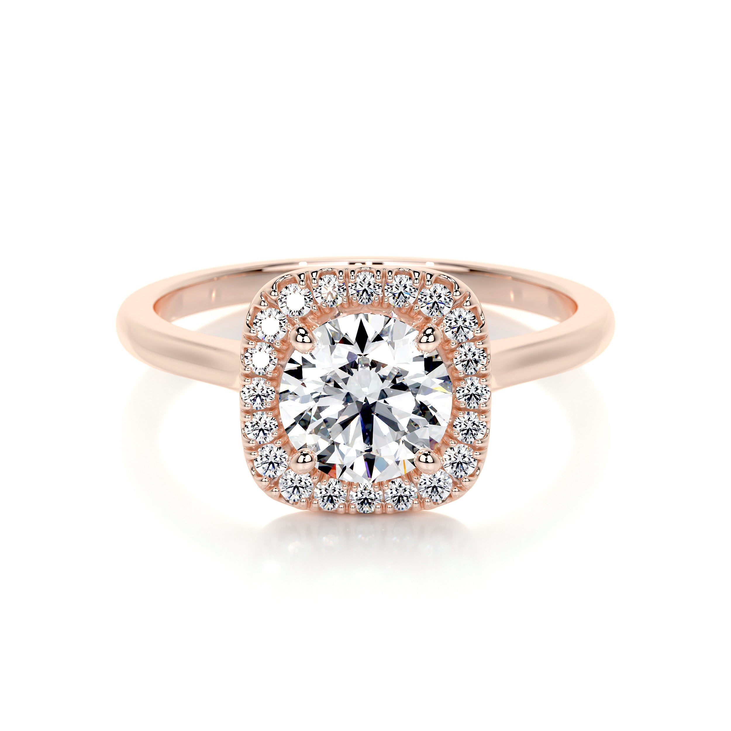 Claudia Lab Grown Diamond Ring   (1.15 Carat) -14K Rose Gold