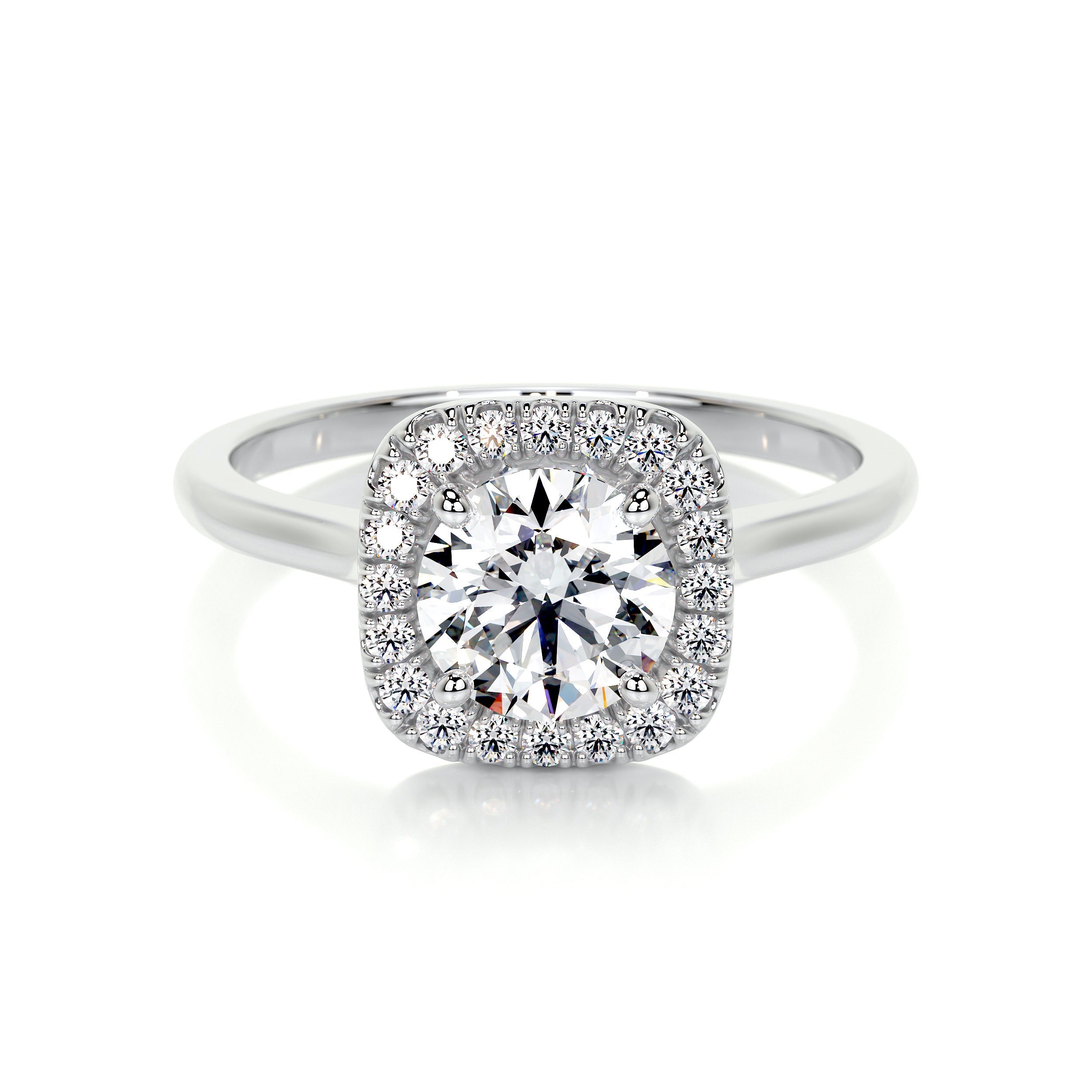 Claudia Lab Grown Diamond Ring   (1.15 Carat) -14K White Gold
